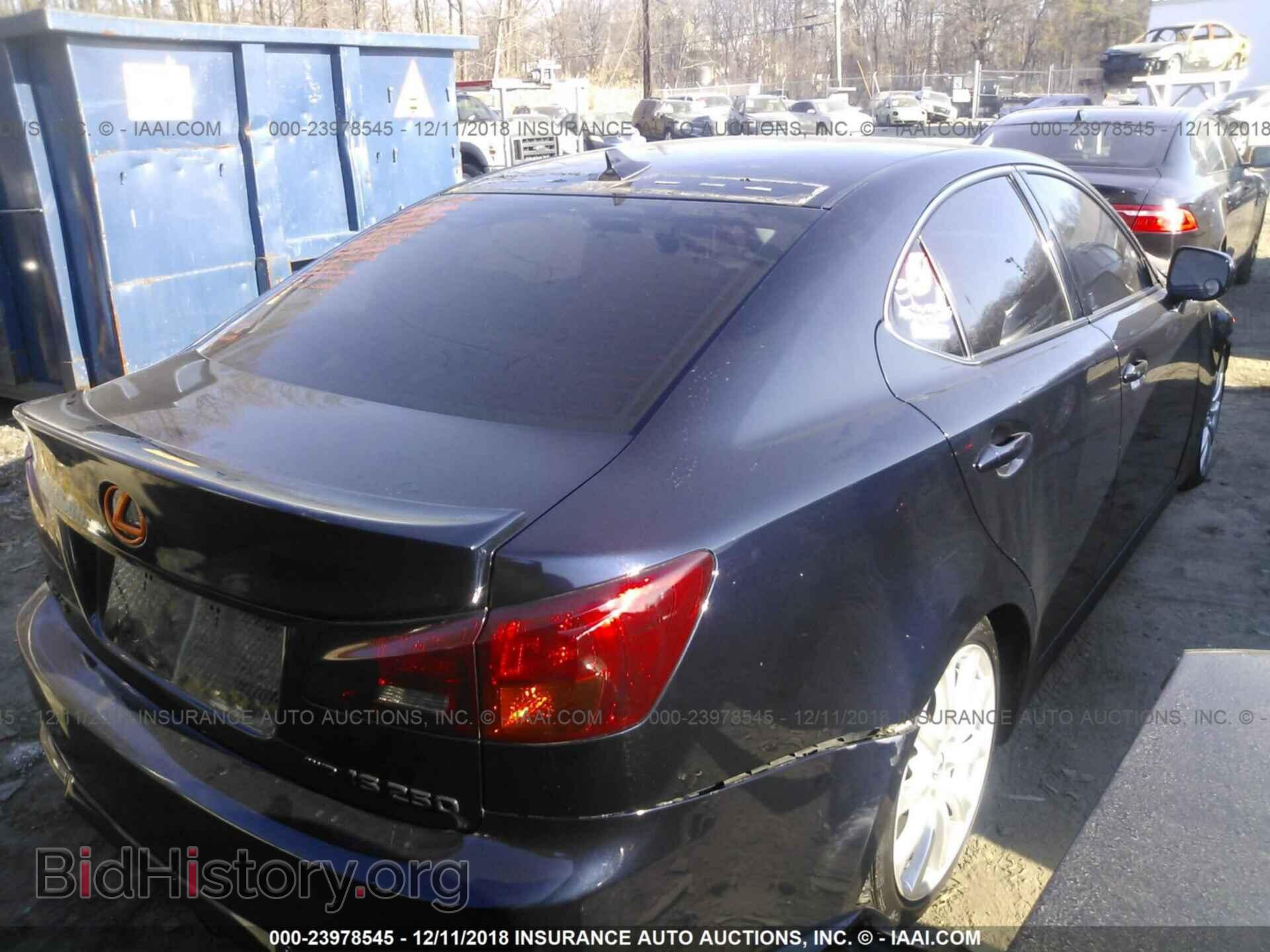 2008 LEXUS IS - VIN: JTHCK262585026604 - Photo 4