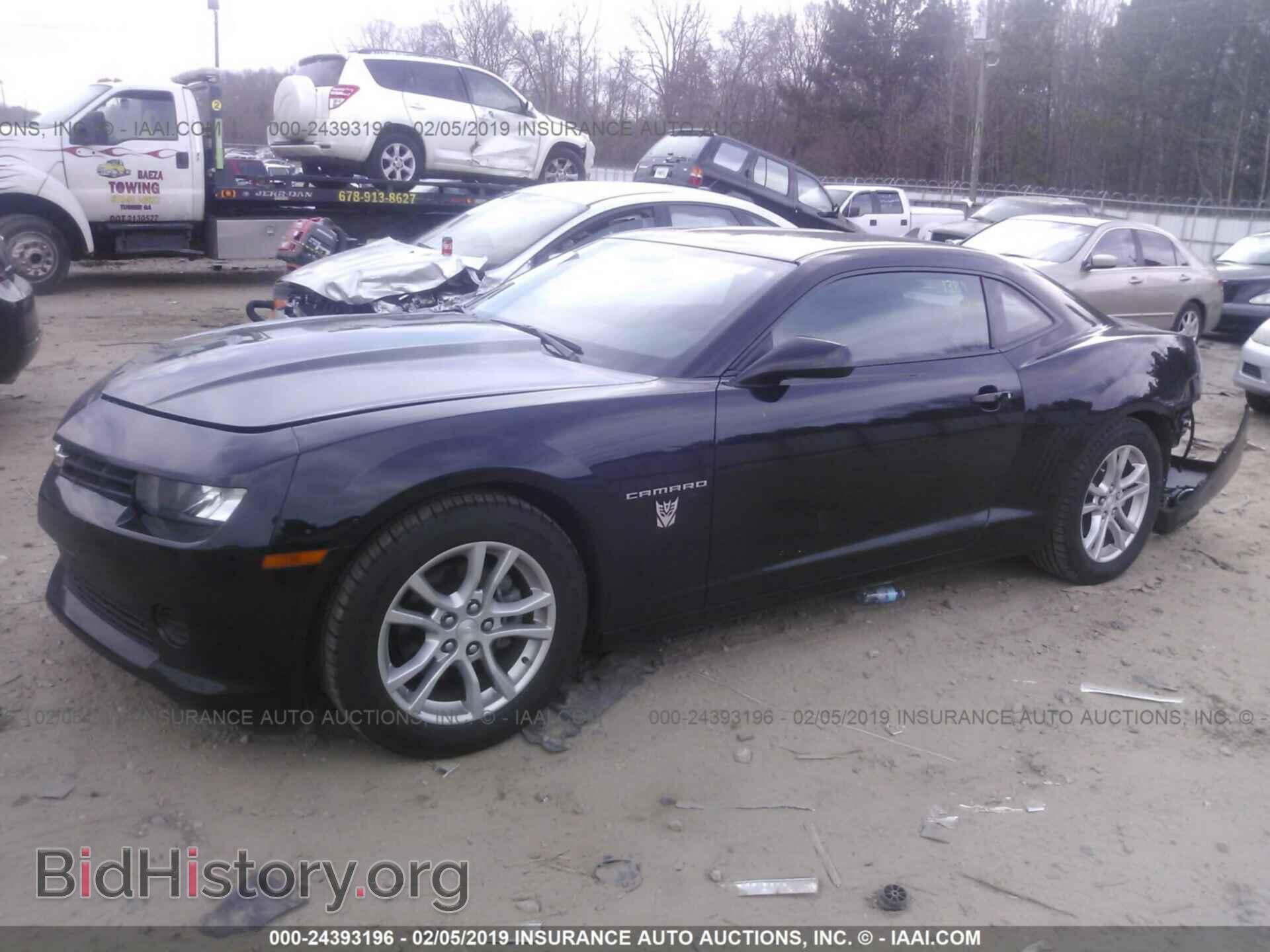 2014 CHEVROLET CAMARO - VIN: 2G1FA1E32E9249180 - Фото 2