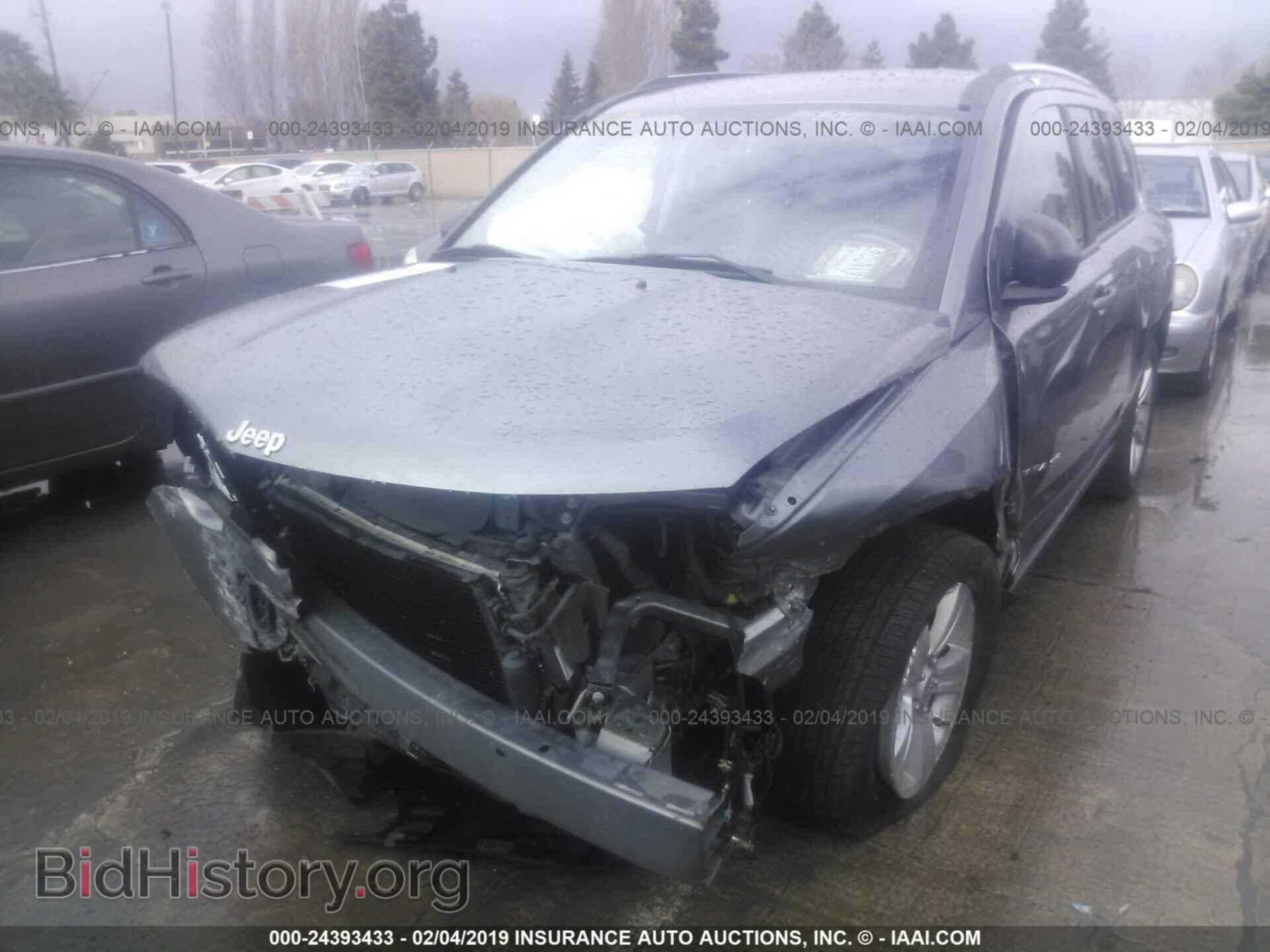 2013 JEEP COMPASS - VIN: 1C4NJDEB8DD164325 - Фото 2
