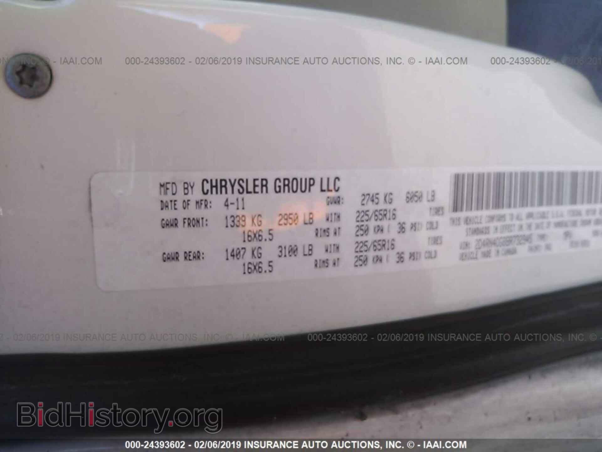 2011 DODGE GRAND CARAVAN - VIN: 2D4RN4DG8BR732945 - Фото 9