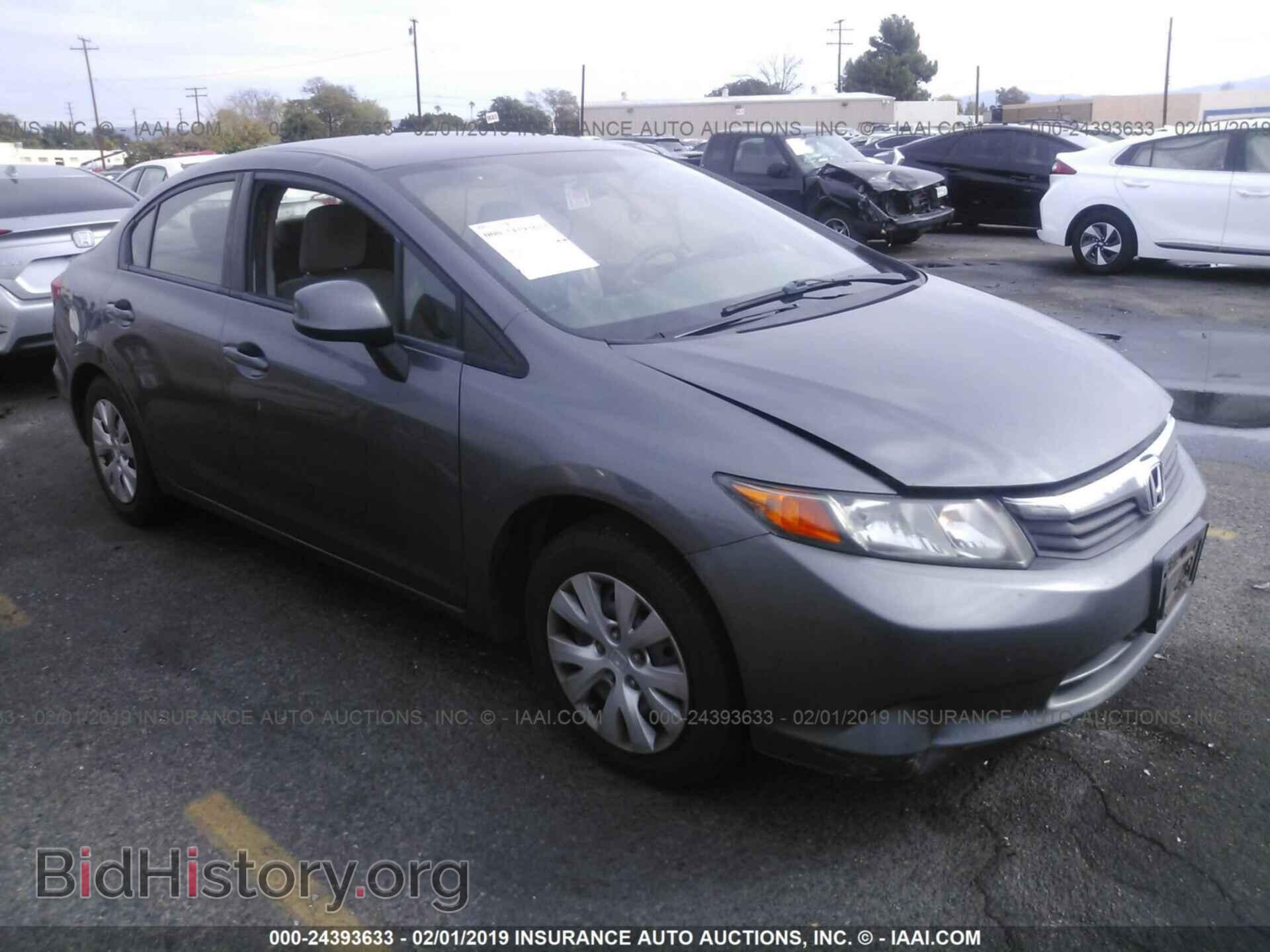 Фотография 19XFB2F50CE350985 - HONDA CIVIC 2012