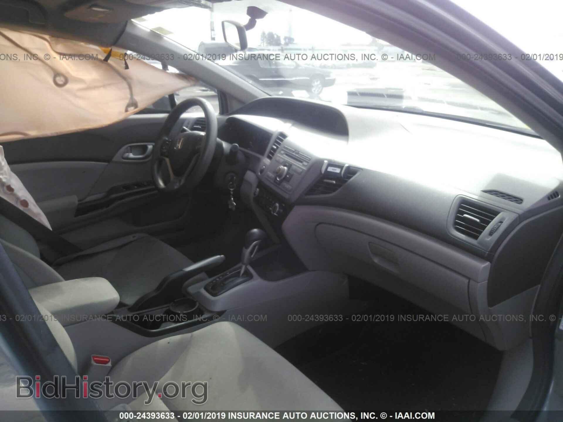 2012 HONDA CIVIC - VIN: 19XFB2F50CE350985 - Фото 5