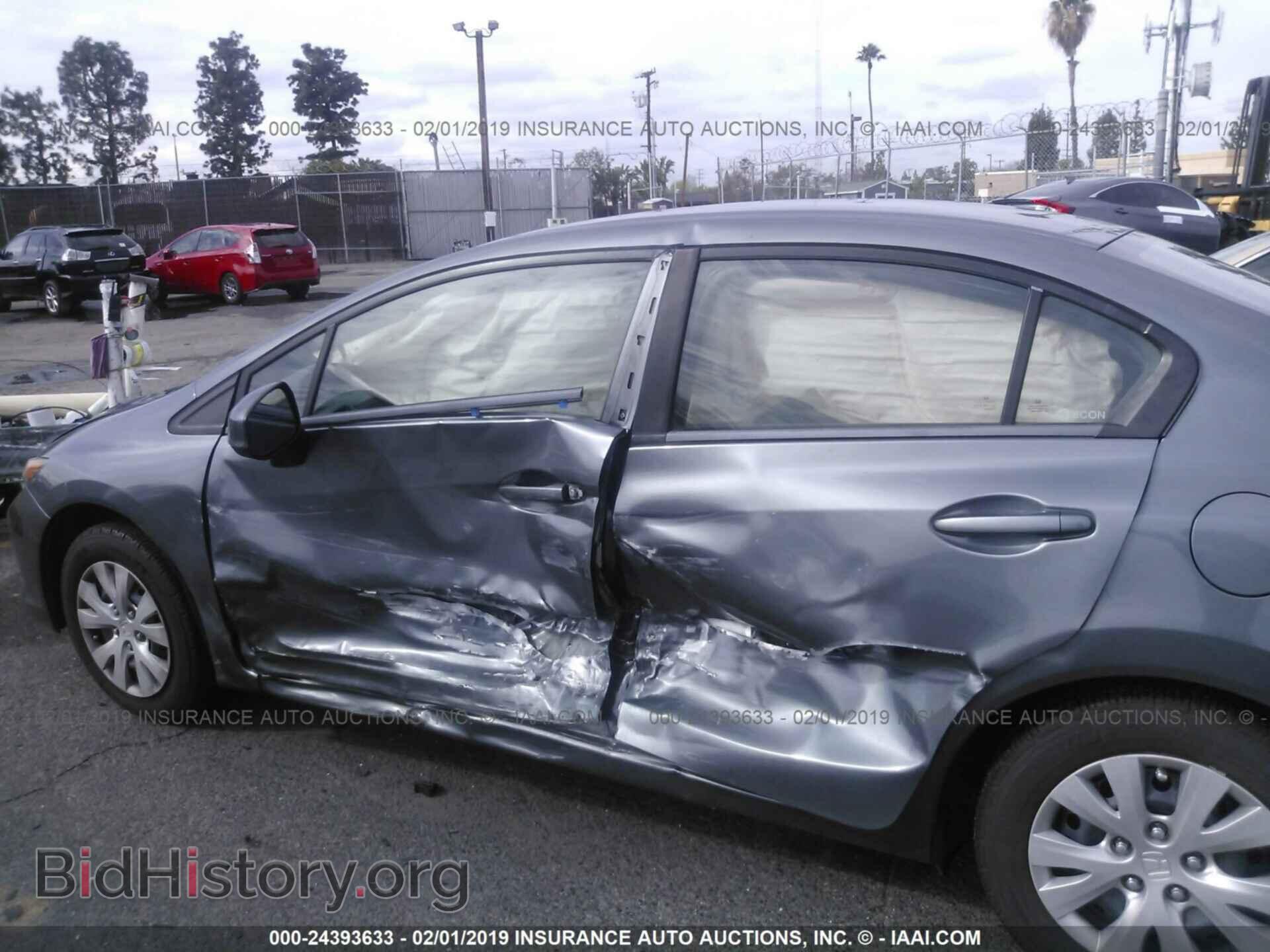 2012 HONDA CIVIC - VIN: 19XFB2F50CE350985 - Фото 6