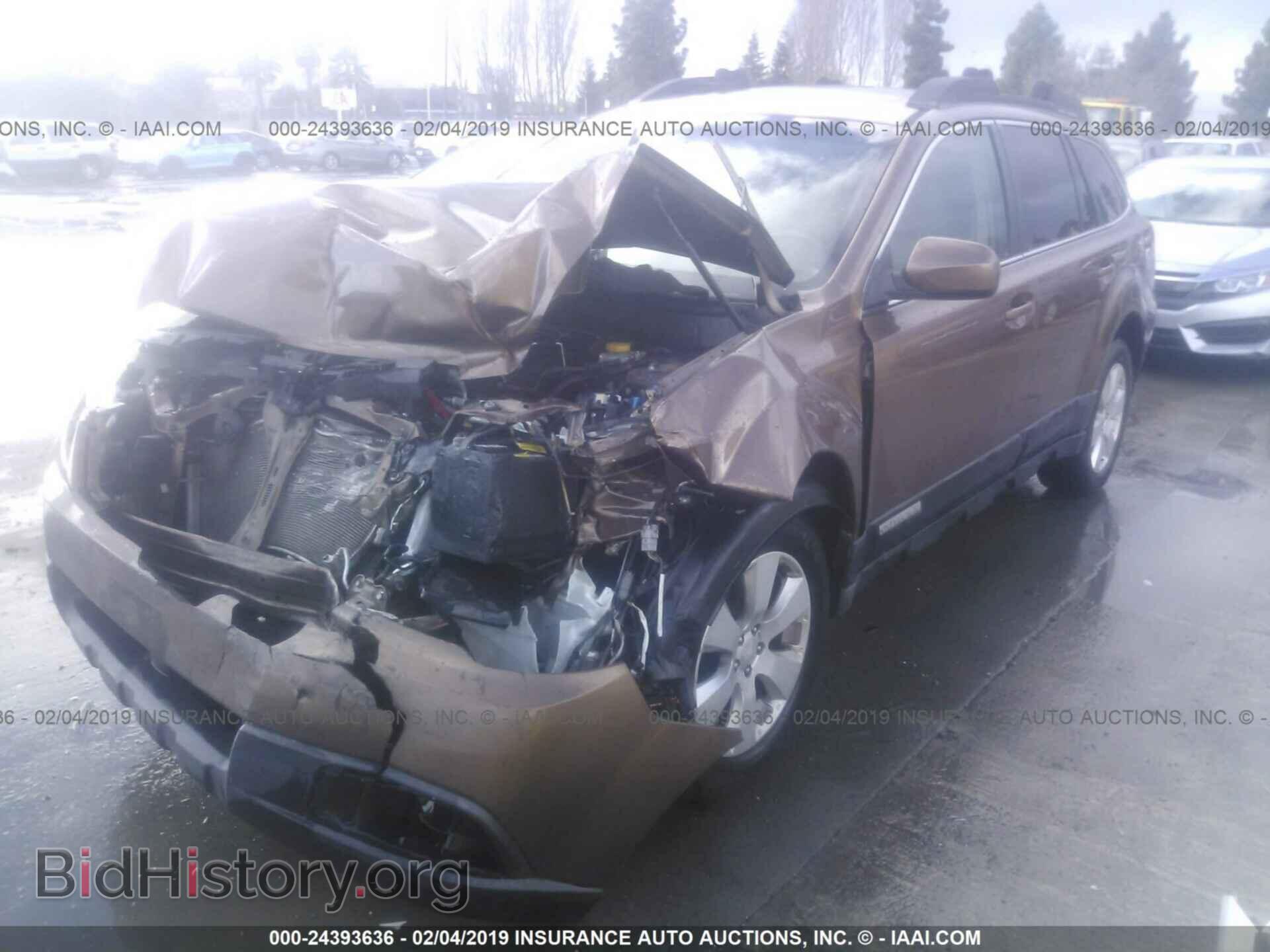 2011 SUBARU OUTBACK - VIN: 4S4BRBGC4B3335981 - Фото 2