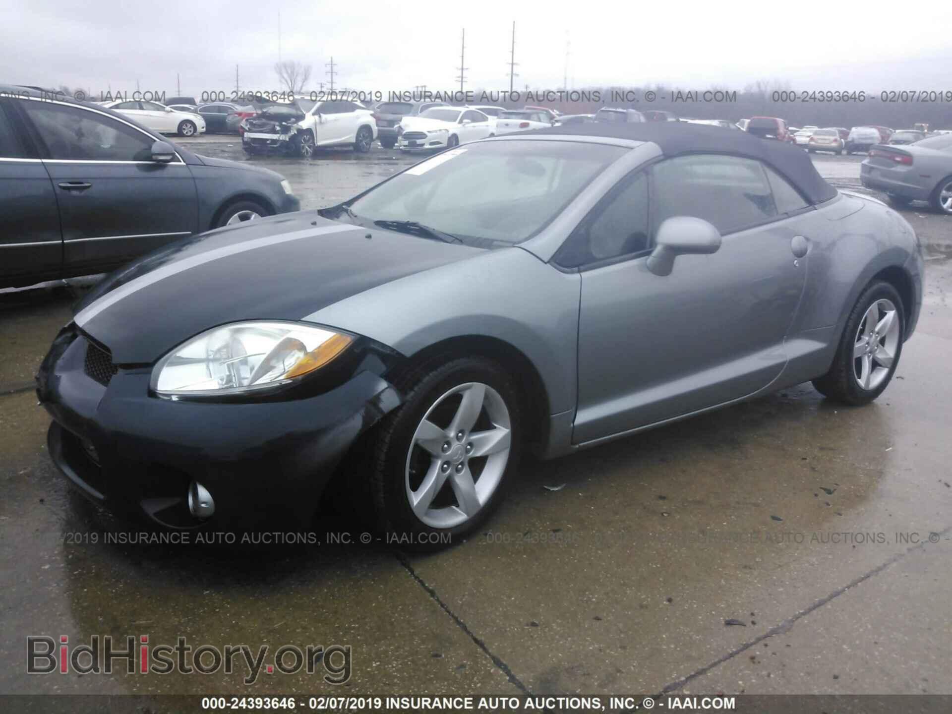 2008 MITSUBISHI ECLIPSE - VIN: 4A3AL25FX8E038772 - Фото 2