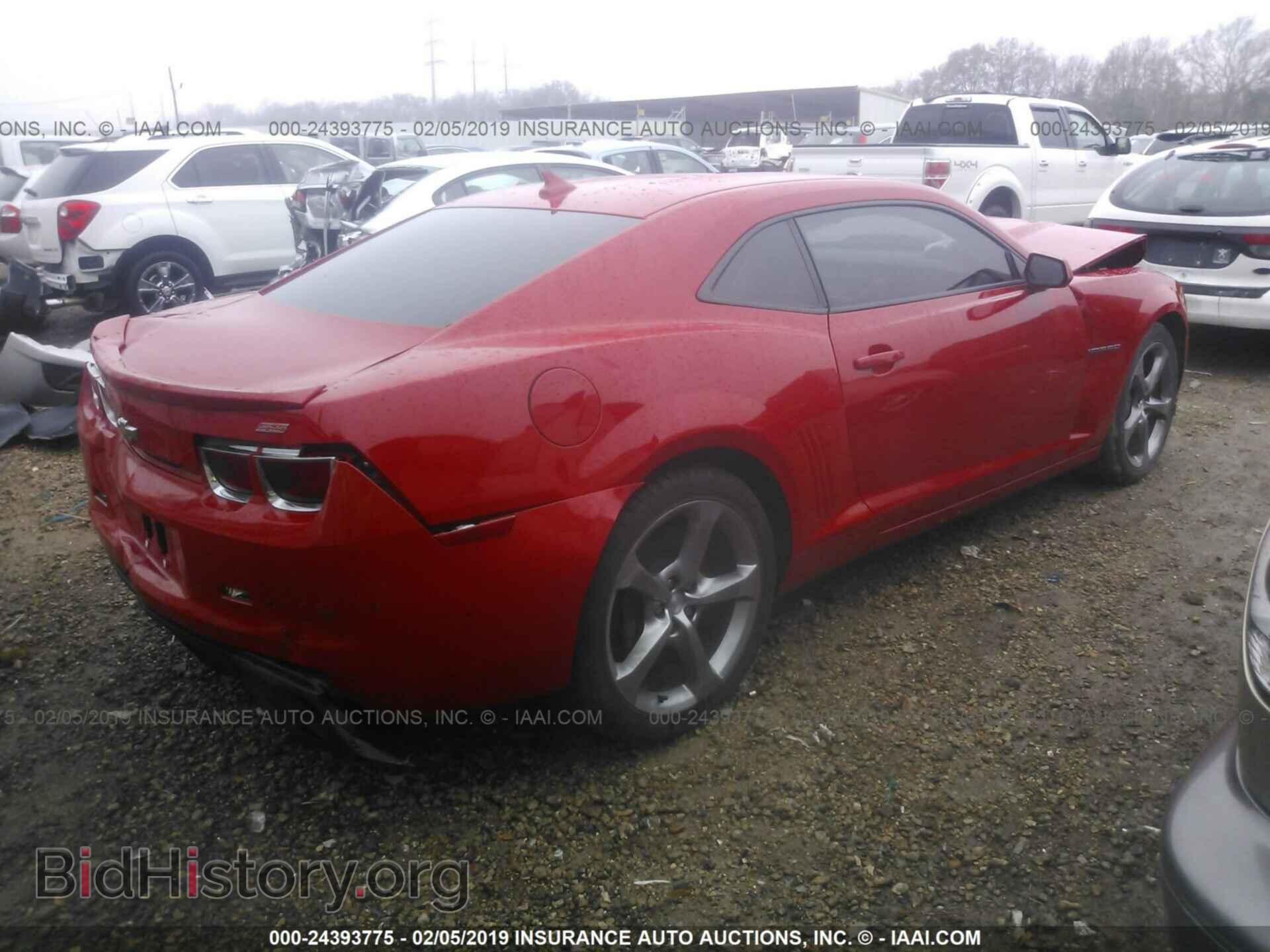 2013 CHEVROLET CAMARO - VIN: 2G1FK1EJ8D9179727 - Фото 4