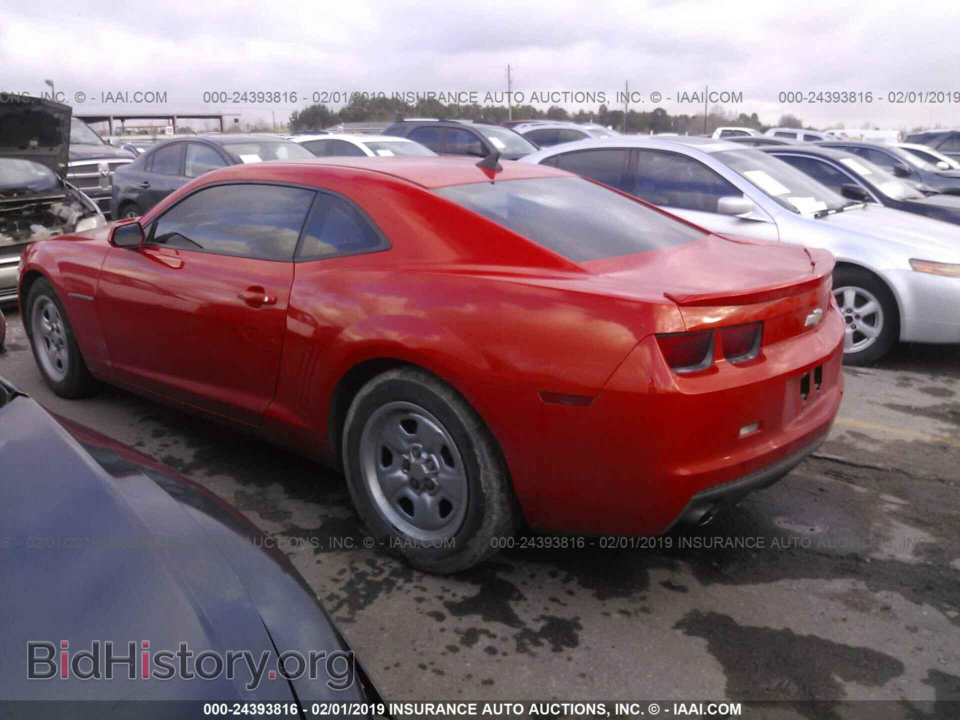 2012 CHEVROLET CAMARO - VIN: 2G1FA1E31C9208598 - Photo 3