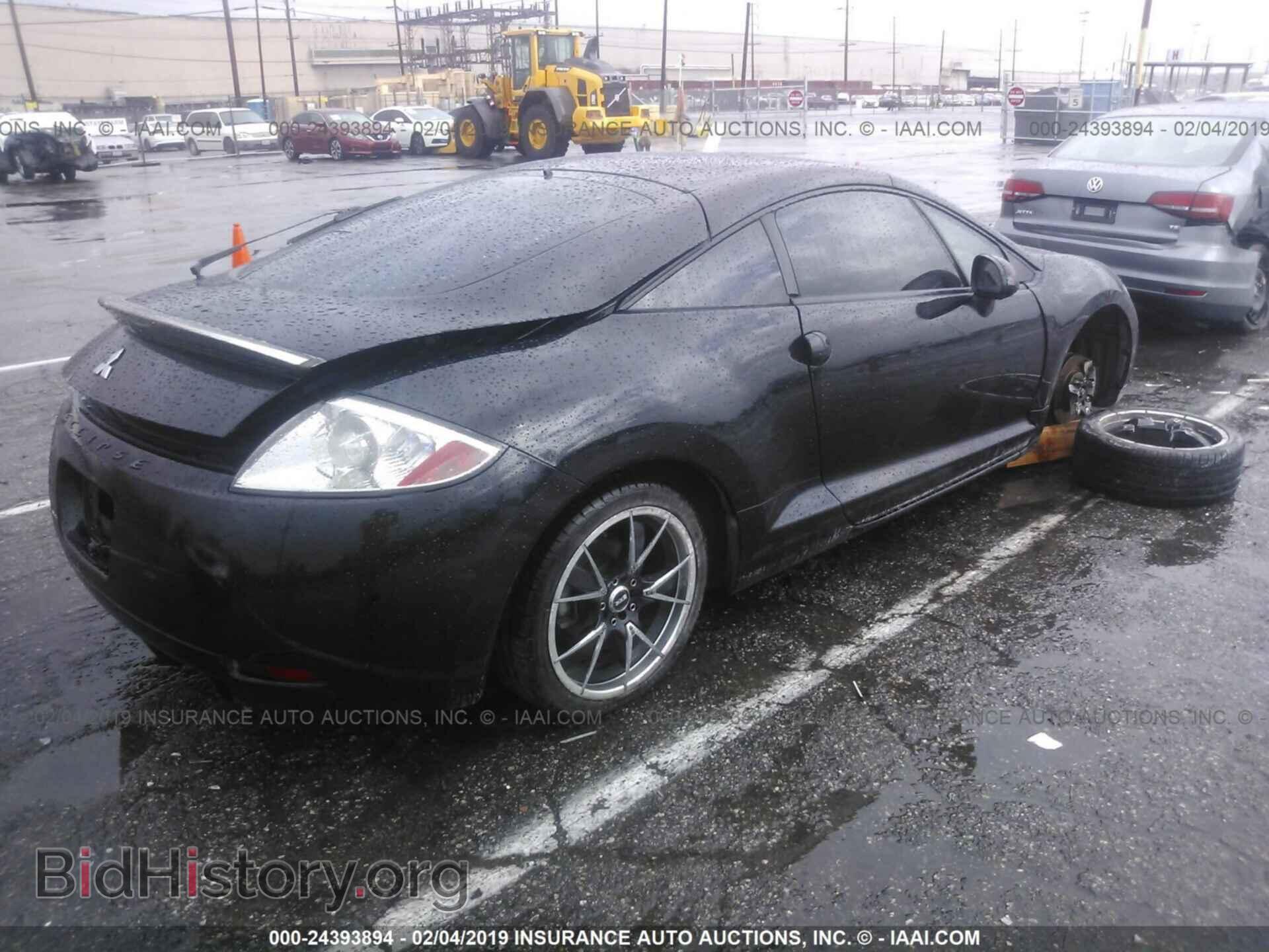 2007 MITSUBISHI ECLIPSE - VIN: 4A3AK24F27E016901 - Photo 4