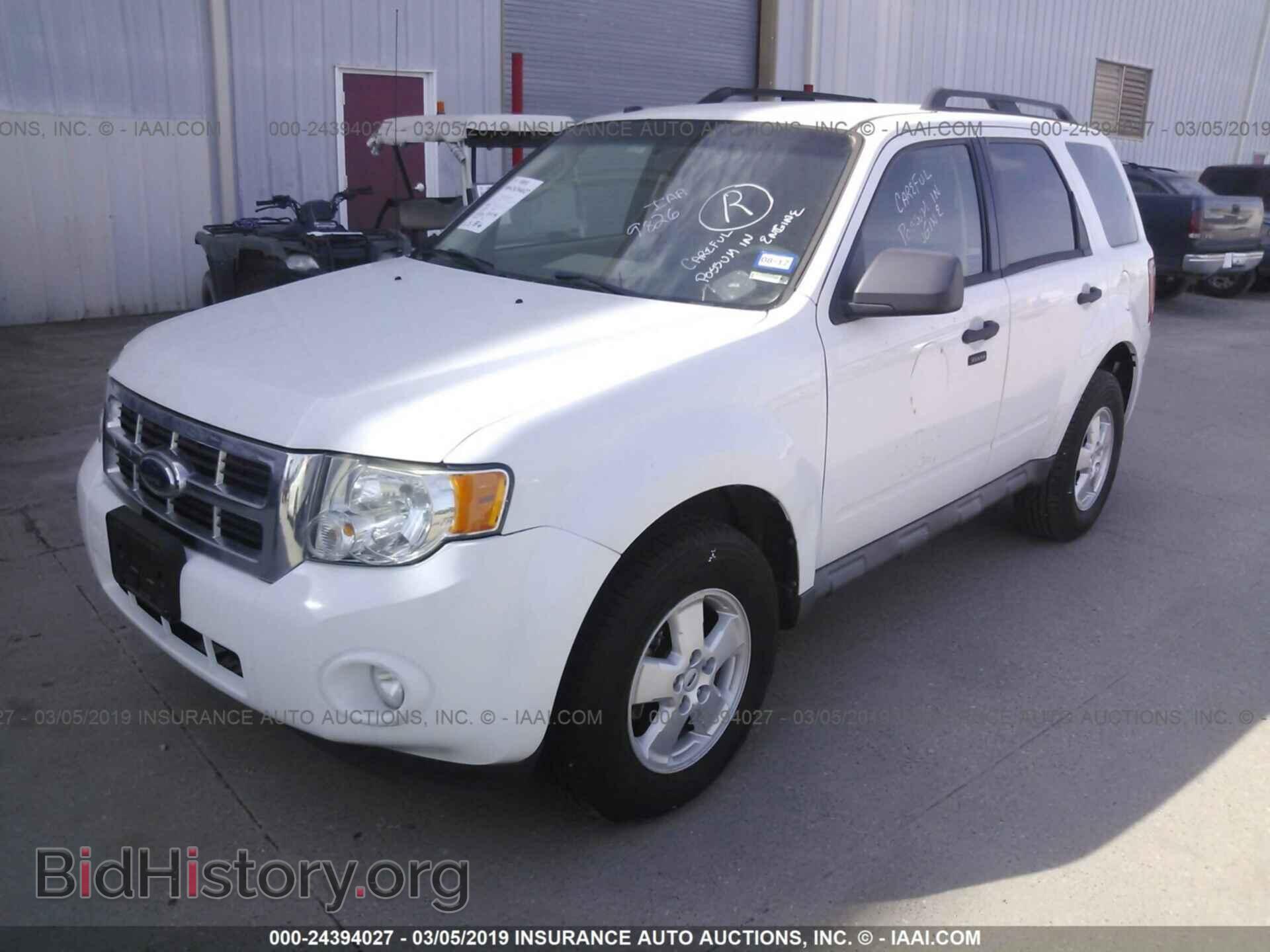 2009 FORD ESCAPE - VIN: 1FMCU03G49KC19826 - Фото 2