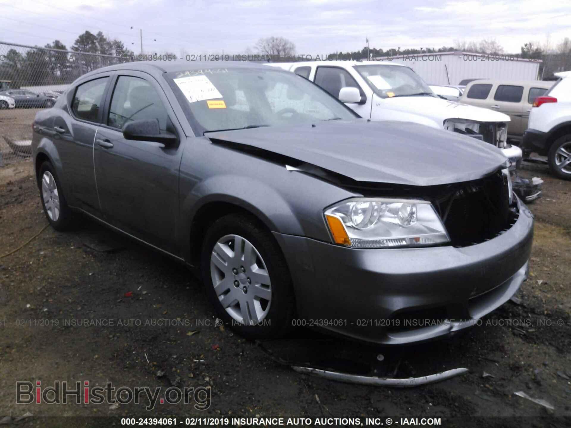 Photo 1C3CDZAG0DN756474 - DODGE AVENGER 2013