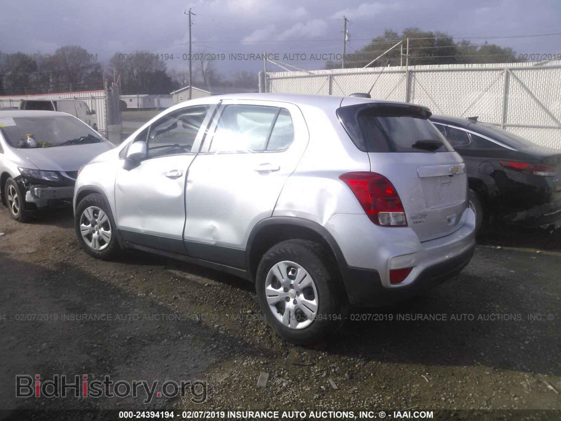 2017 CHEVROLET TRAX - VIN: KL7CJKSB0HB237878 - Фото 3