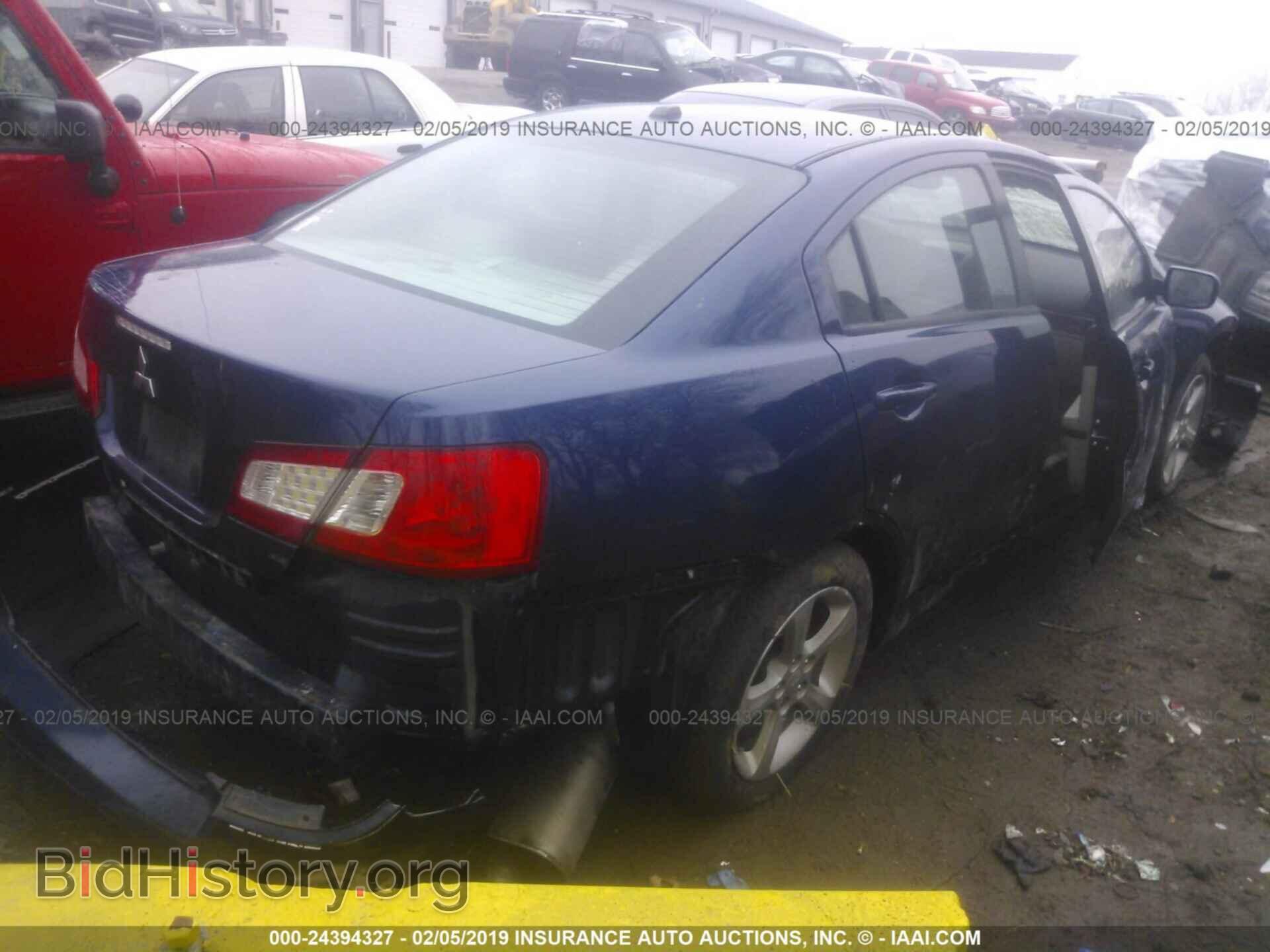 2009 MITSUBISHI GALANT - VIN: 4A3AB56F89E009646 - Фото 4