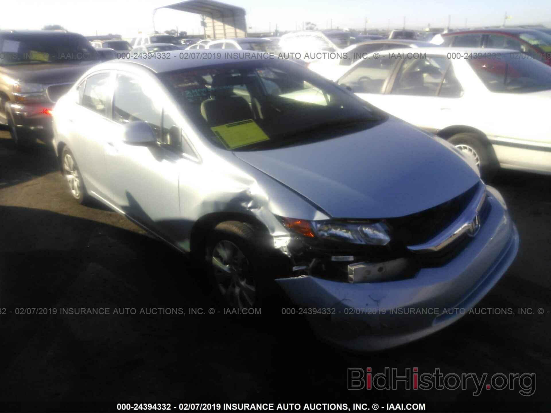 Photo 19XFB2F59CE309724 - HONDA CIVIC 2012