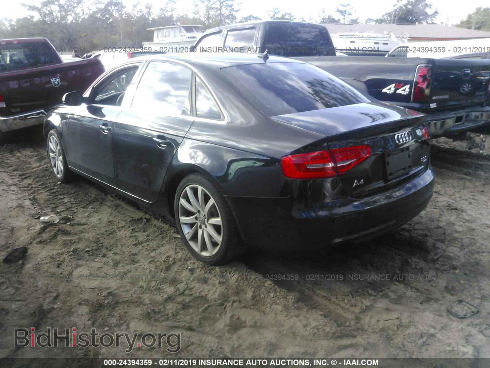 2013 AUDI A4 - VIN: WAUFFAFL3DN037596 - Фото 3