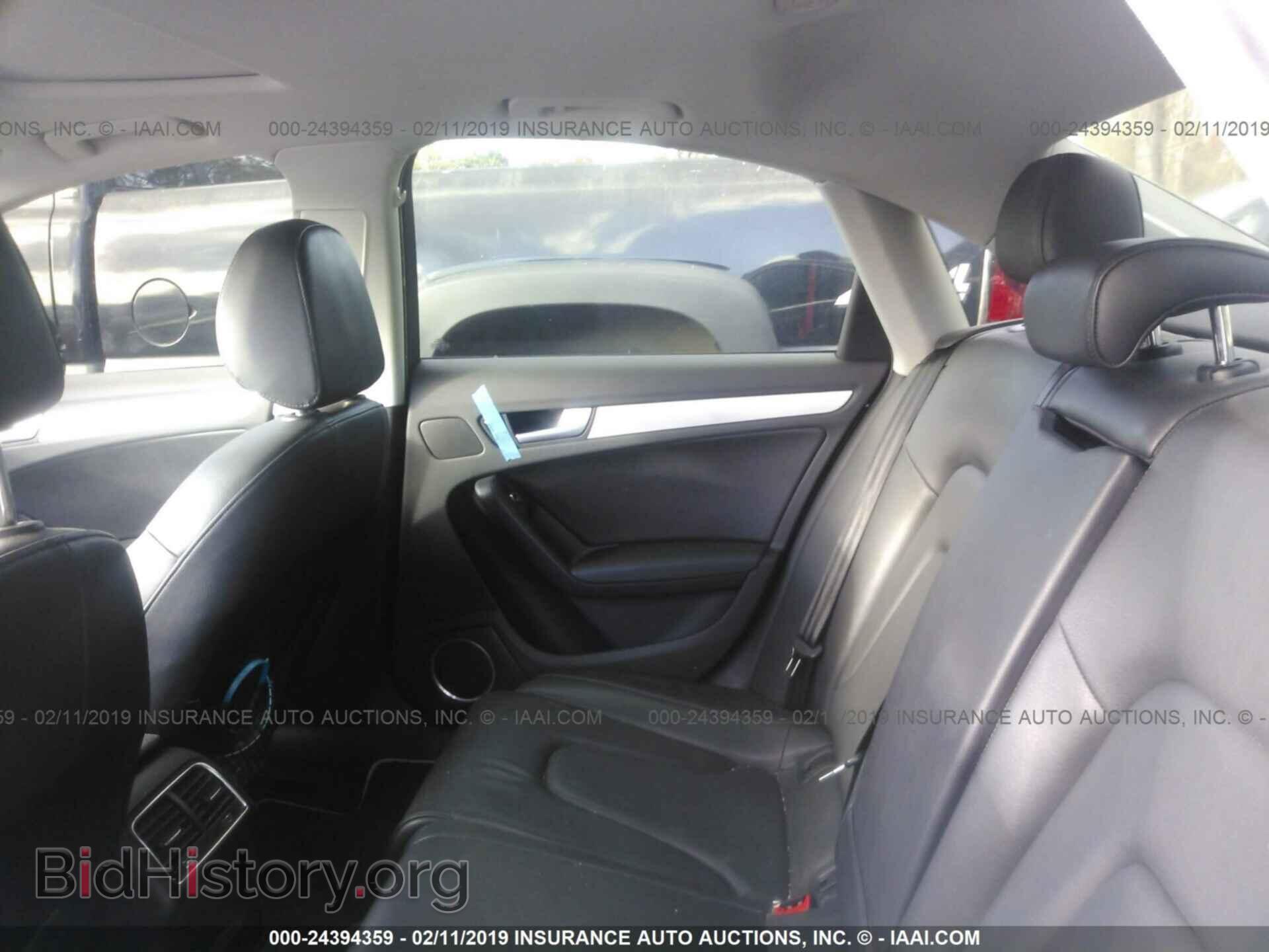 2013 AUDI A4 - VIN: WAUFFAFL3DN037596 - Фото 8