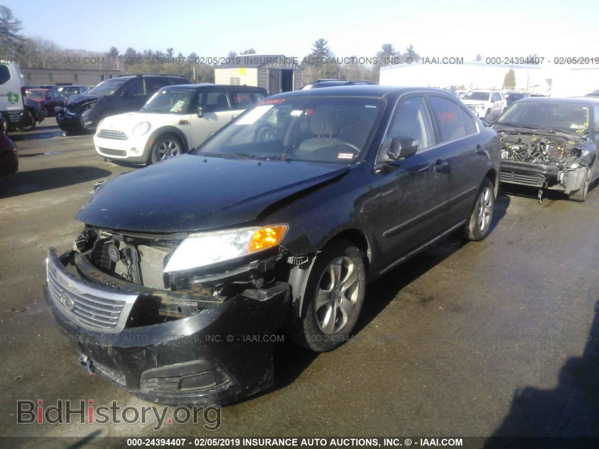 2009 KIA OPTIMA - VIN: KNAGE228095312573 - Фото 2