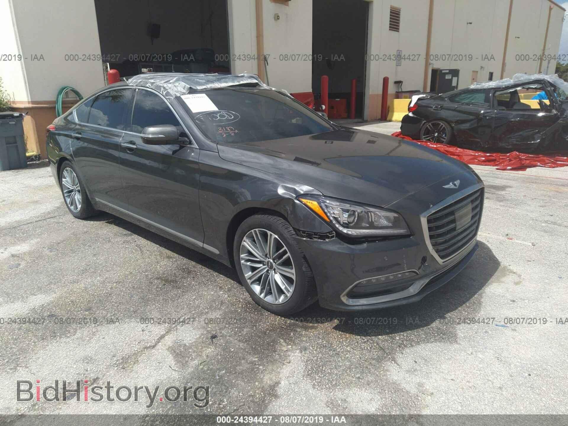 Фотография KMHGN4JE2JU235376 - GENESIS G80 2018