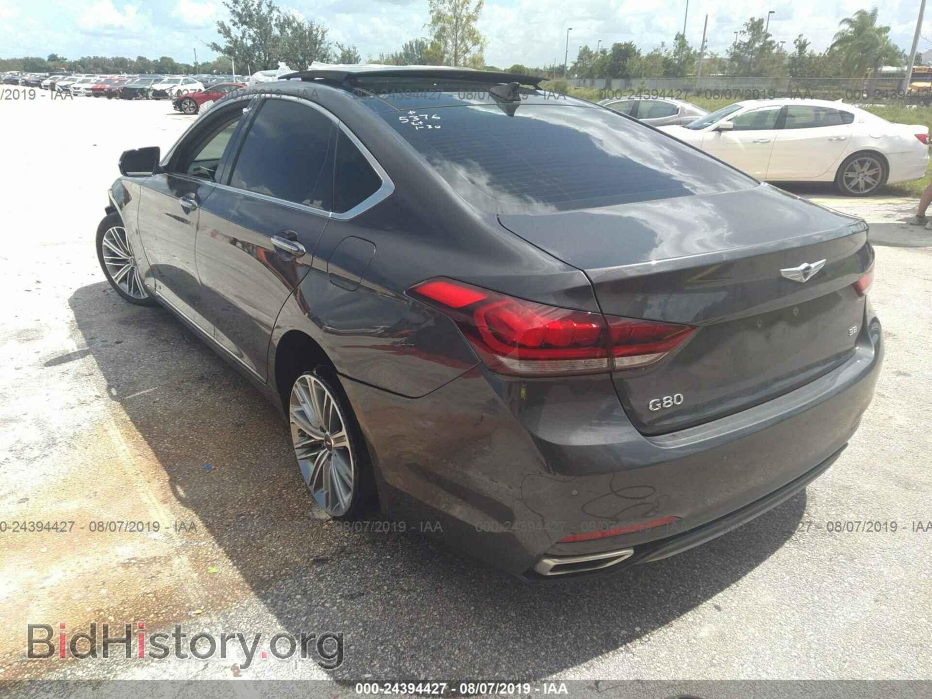 2018 GENESIS G80 - VIN: KMHGN4JE2JU235376 - Фото 3