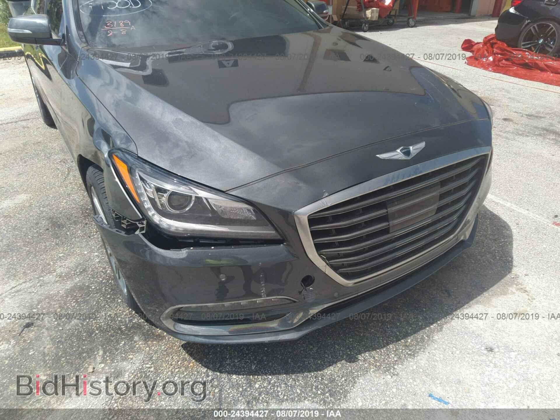 2018 GENESIS G80 - VIN: KMHGN4JE2JU235376 - Фото 6