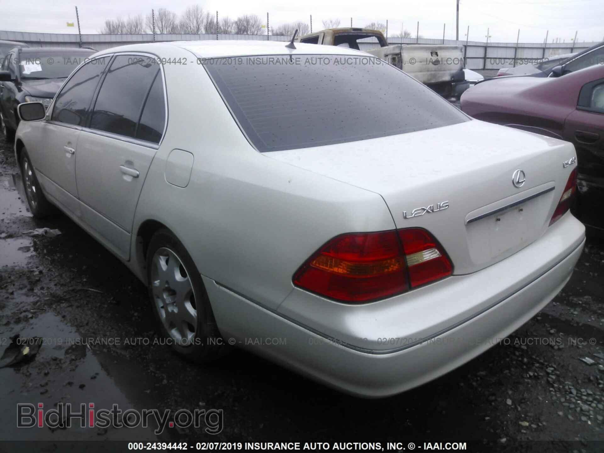 2003 LEXUS LS - VIN: JTHBN30F230099617 - Фото 3