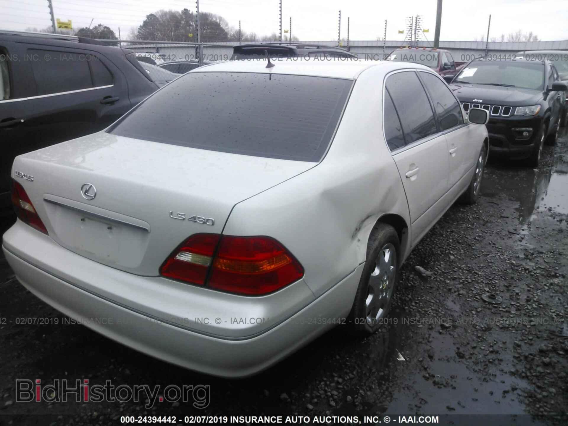 2003 LEXUS LS - VIN: JTHBN30F230099617 - Фото 4