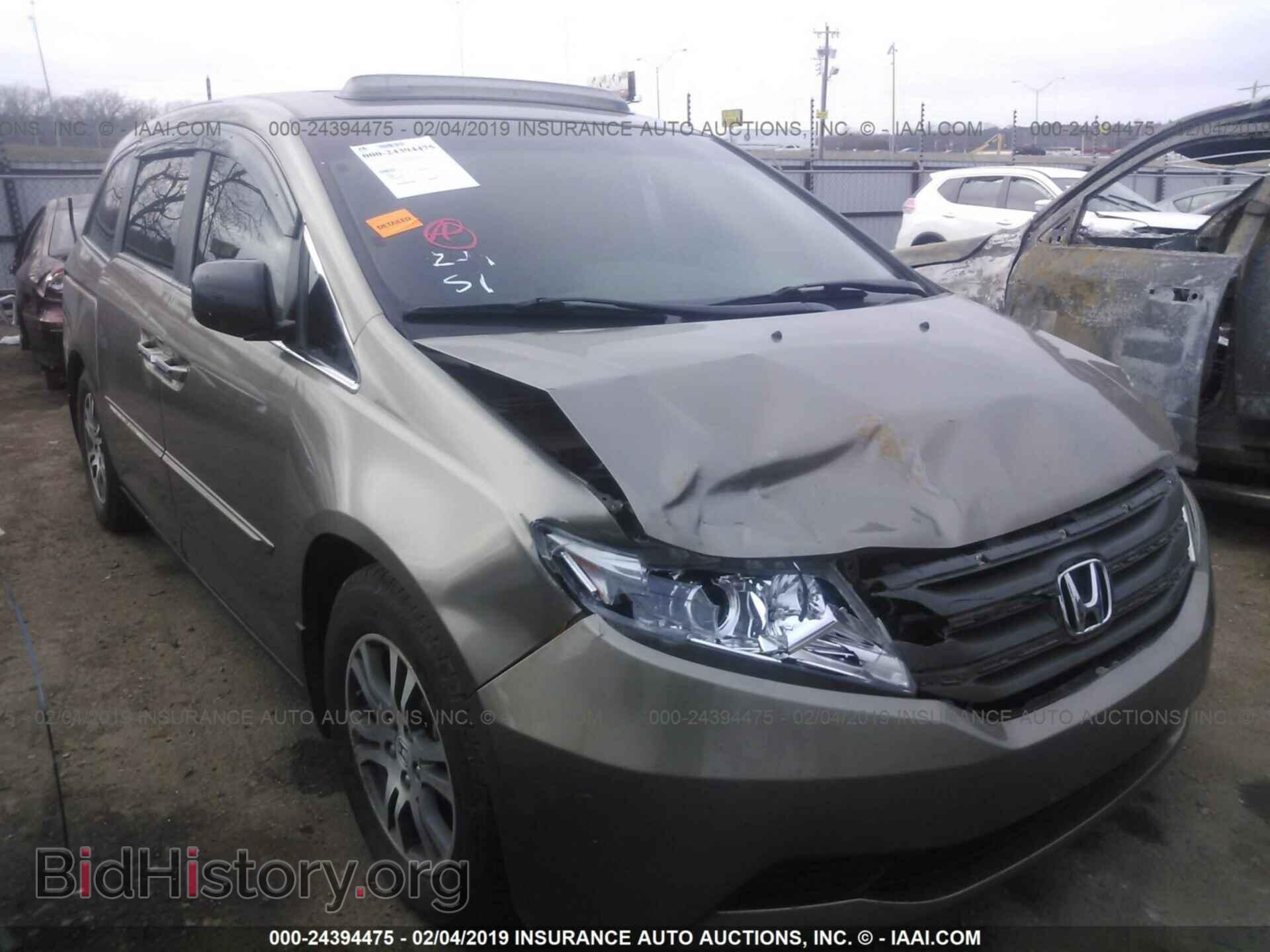 Фотография 5FNRL5H65BB036663 - HONDA ODYSSEY 2011
