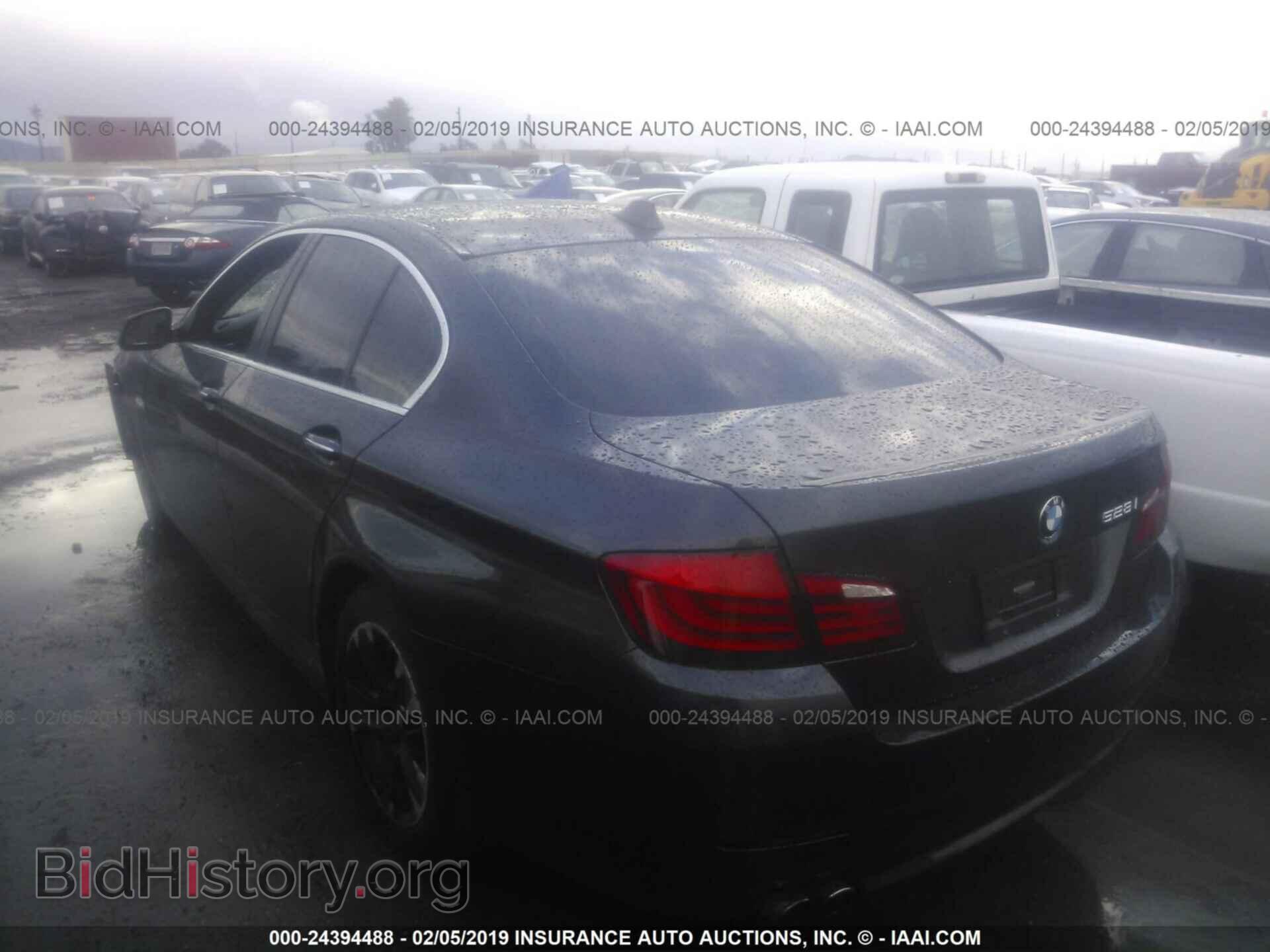 2012 BMW 528 - VIN: WBAXG5C53CDX03651 - Фото 3