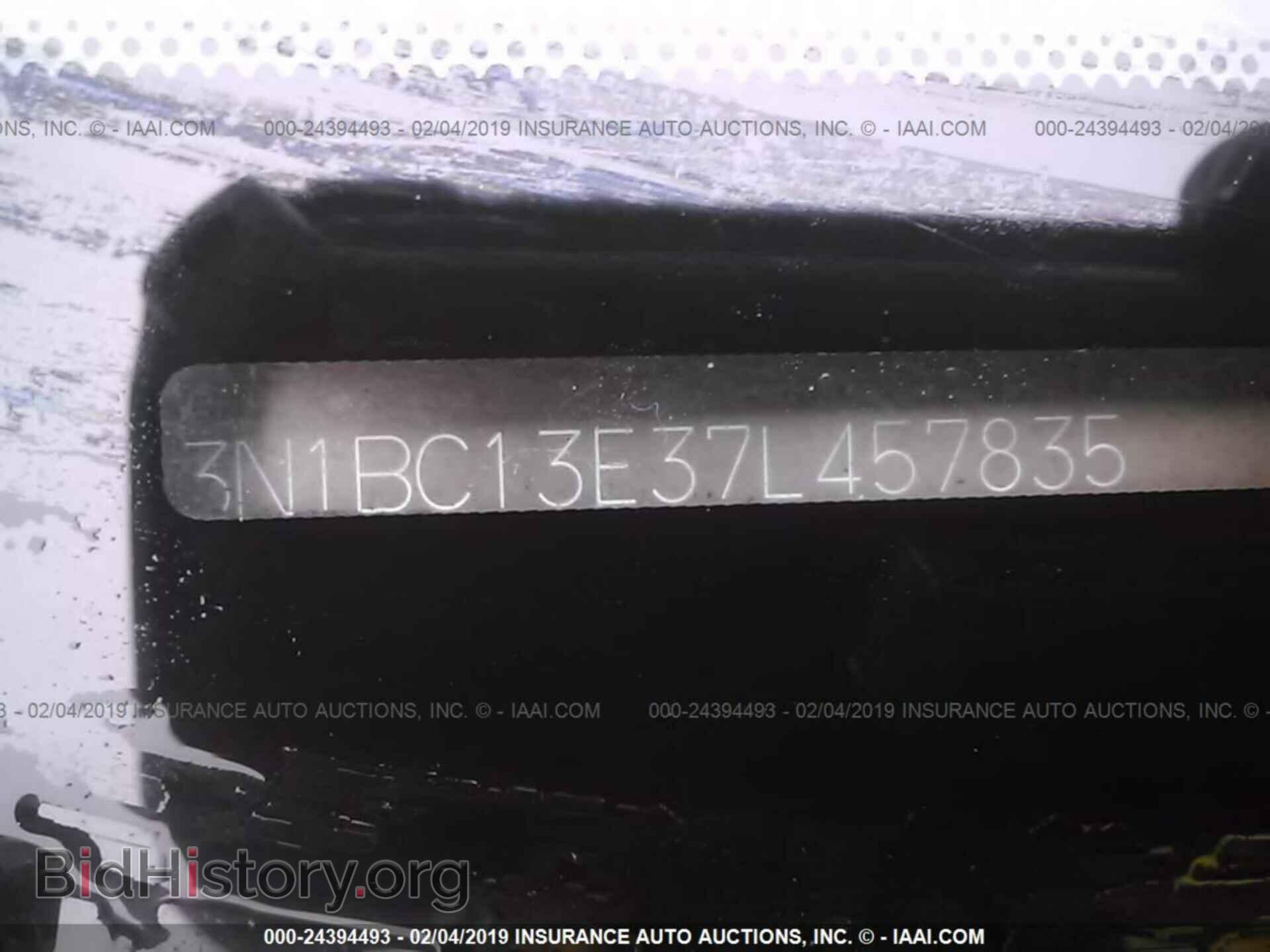 2007 NISSAN VERSA - VIN: 3N1BC13E37L457835 - Фото 9