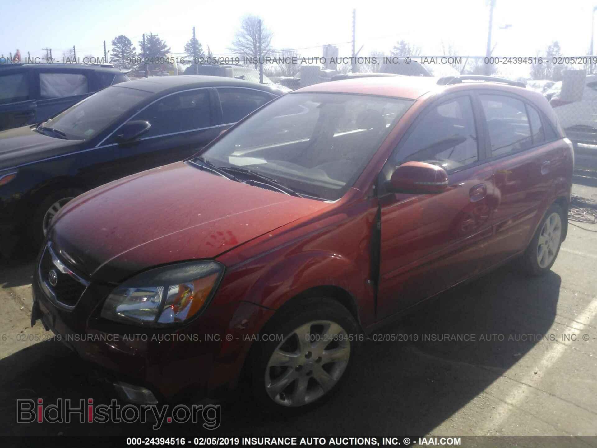 2011 KIA RIO - VIN: KNADH5A38B6767723 - Фото 2