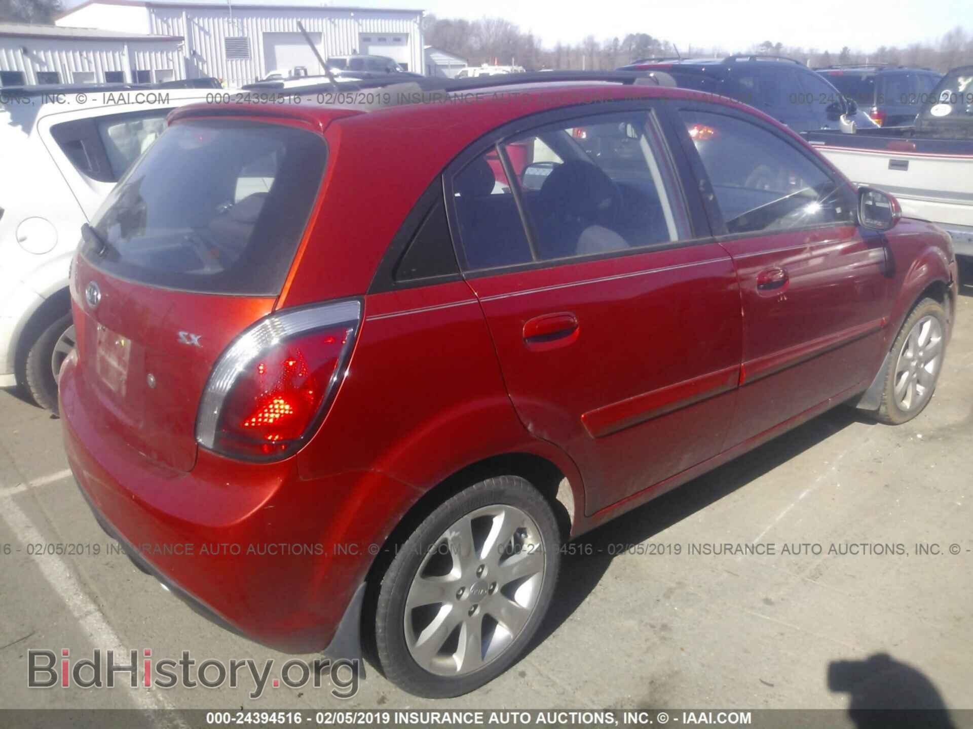 2011 KIA RIO - VIN: KNADH5A38B6767723 - Фото 4