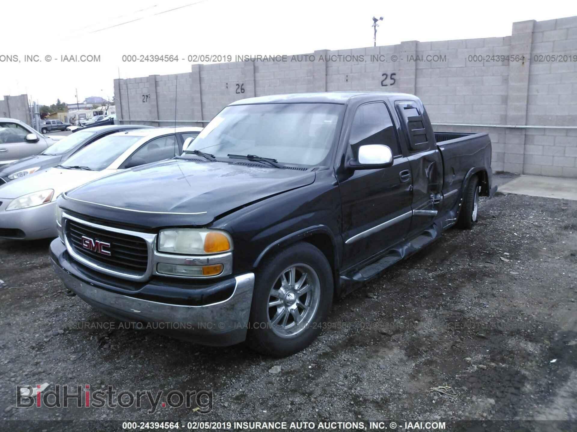 2000 GMC NEW SIERRA - VIN: 2GTEC19V5Y1407801 - Фото 2