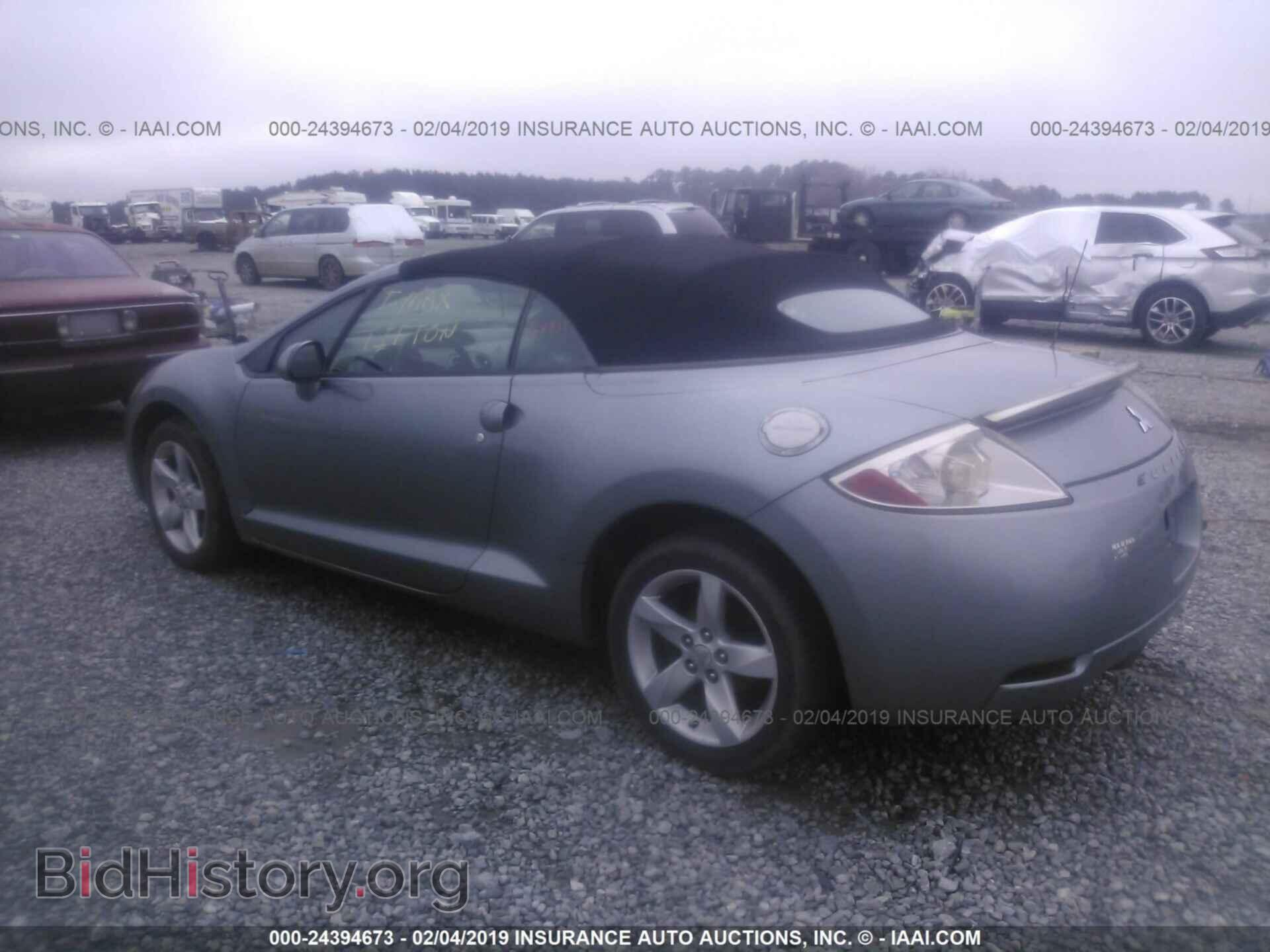 2007 MITSUBISHI ECLIPSE - VIN: 4A3AL25F47E029922 - Photo 3