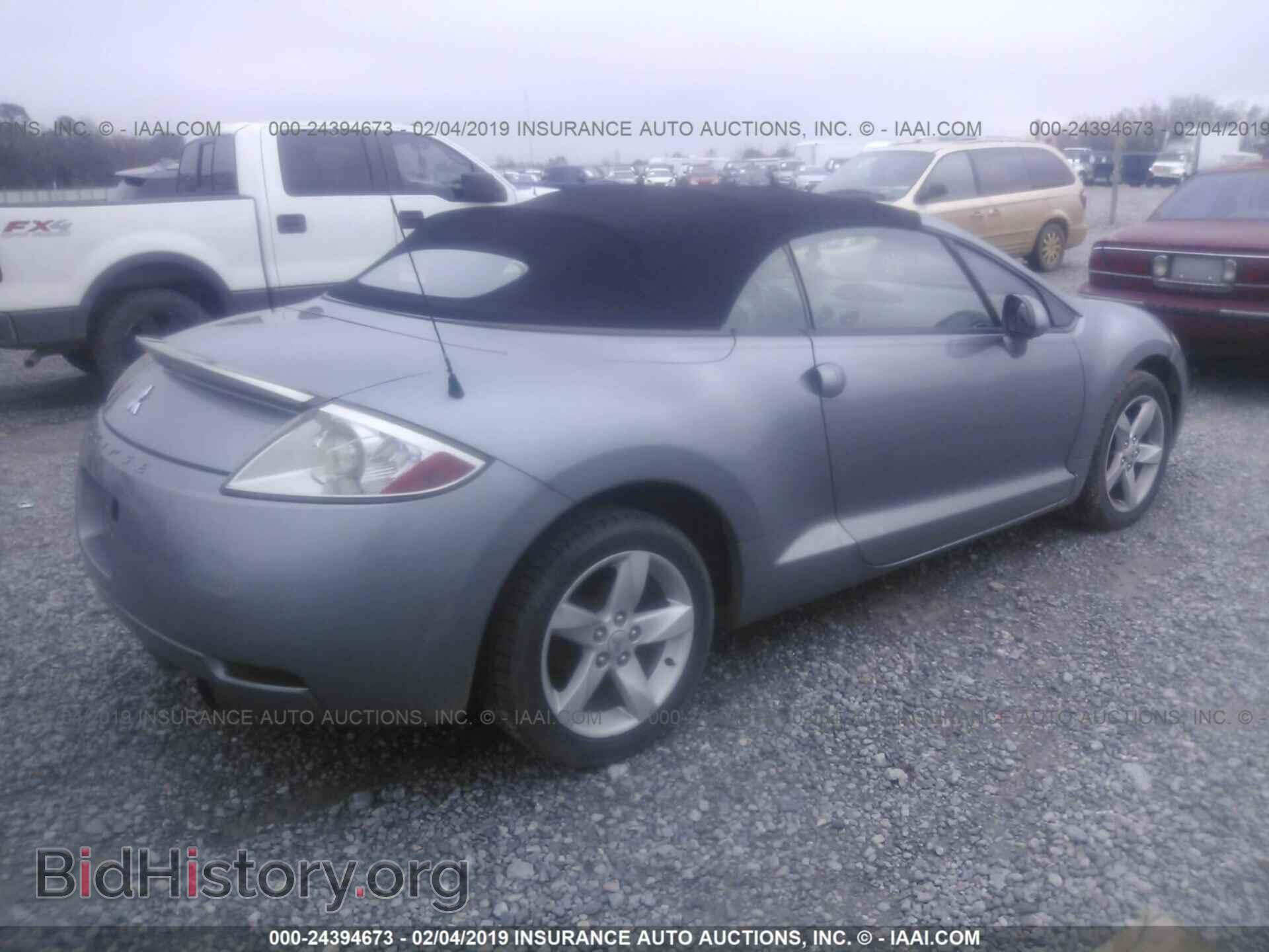 2007 MITSUBISHI ECLIPSE - VIN: 4A3AL25F47E029922 - Photo 4