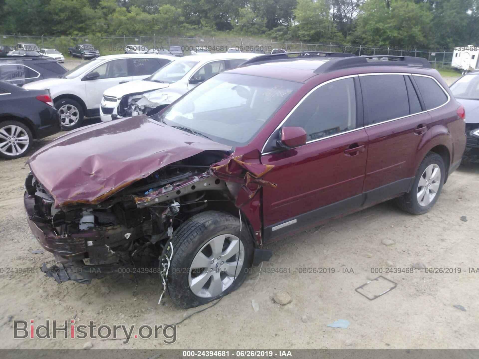 2012 SUBARU OUTBACK - VIN: 4S4BRCKC9C3241903 - Фото 2