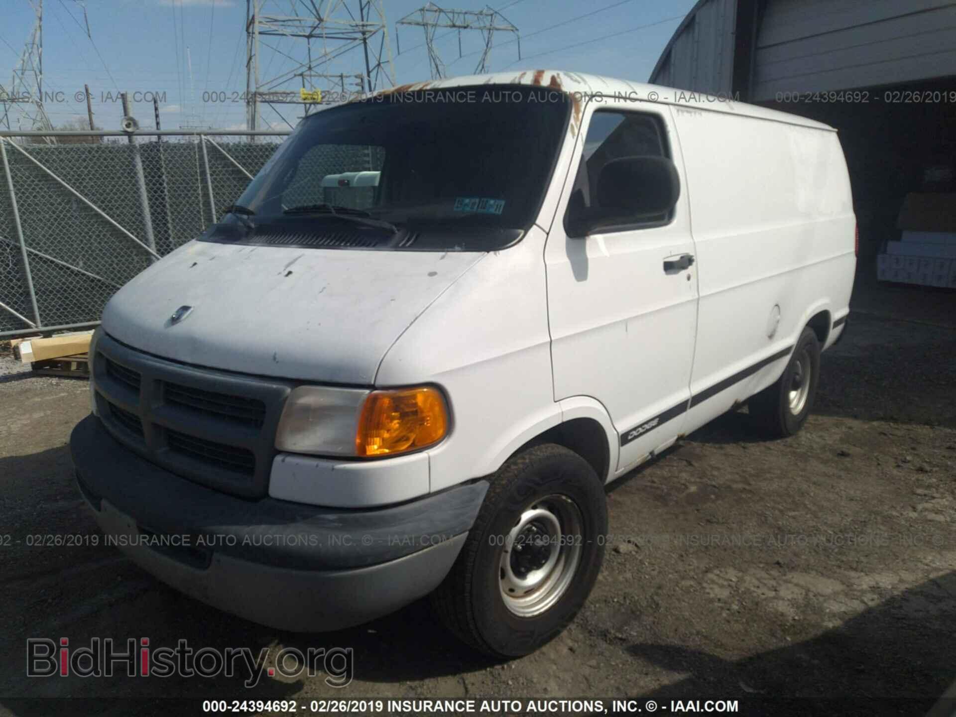 2002 DODGE RAM VAN - VIN: 2B7HB11X62K146662 - Фото 2