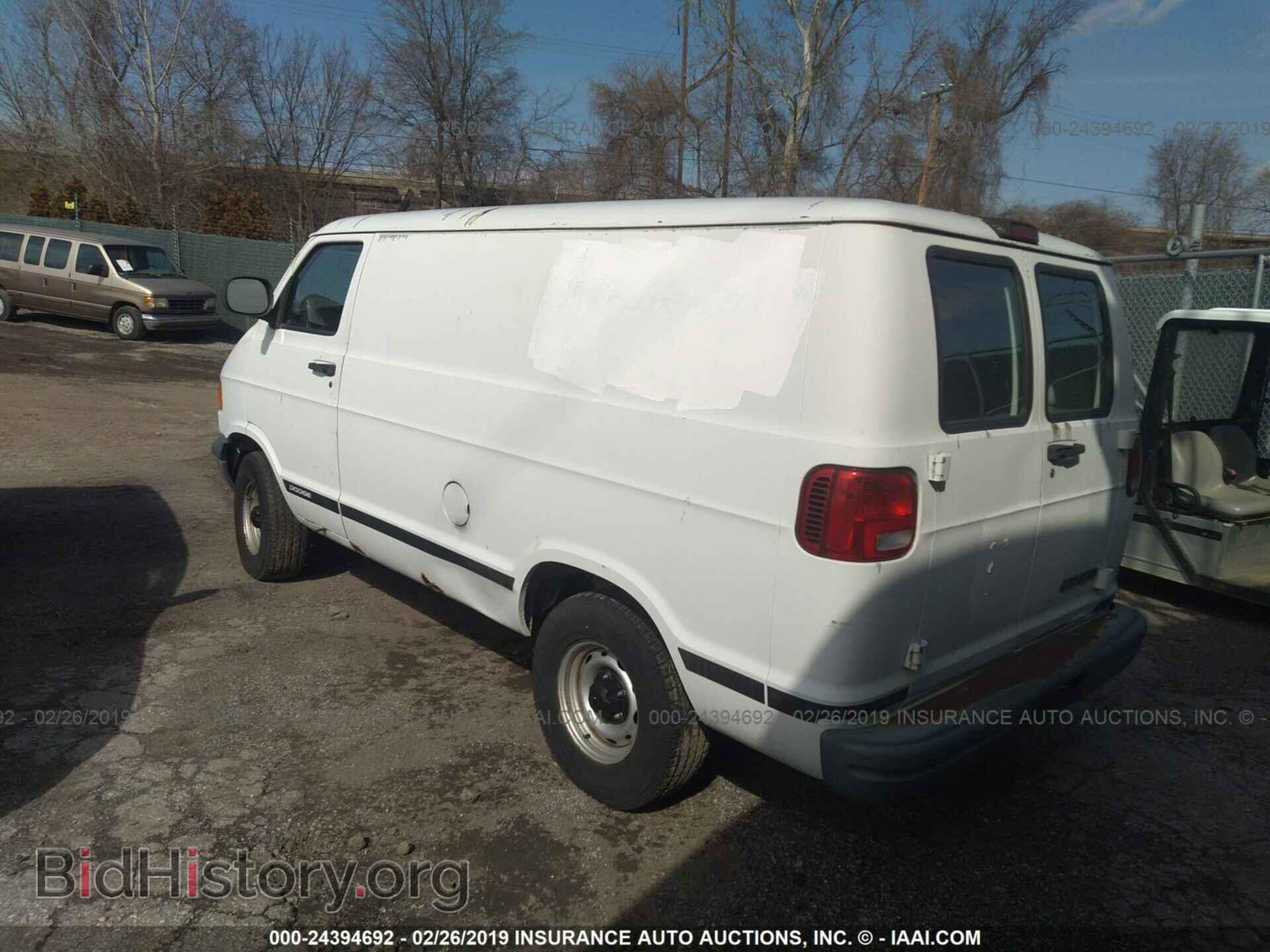 2002 DODGE RAM VAN - VIN: 2B7HB11X62K146662 - Фото 3