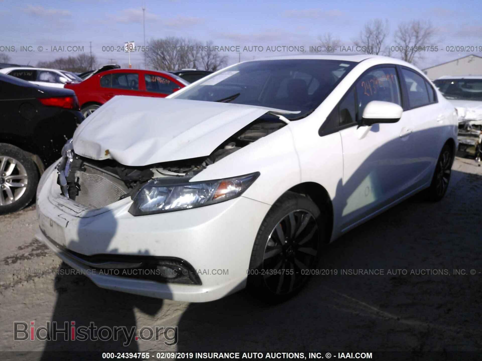 2014 HONDA CIVIC - VIN: 19XFB2F90EE031544 - Фото 2