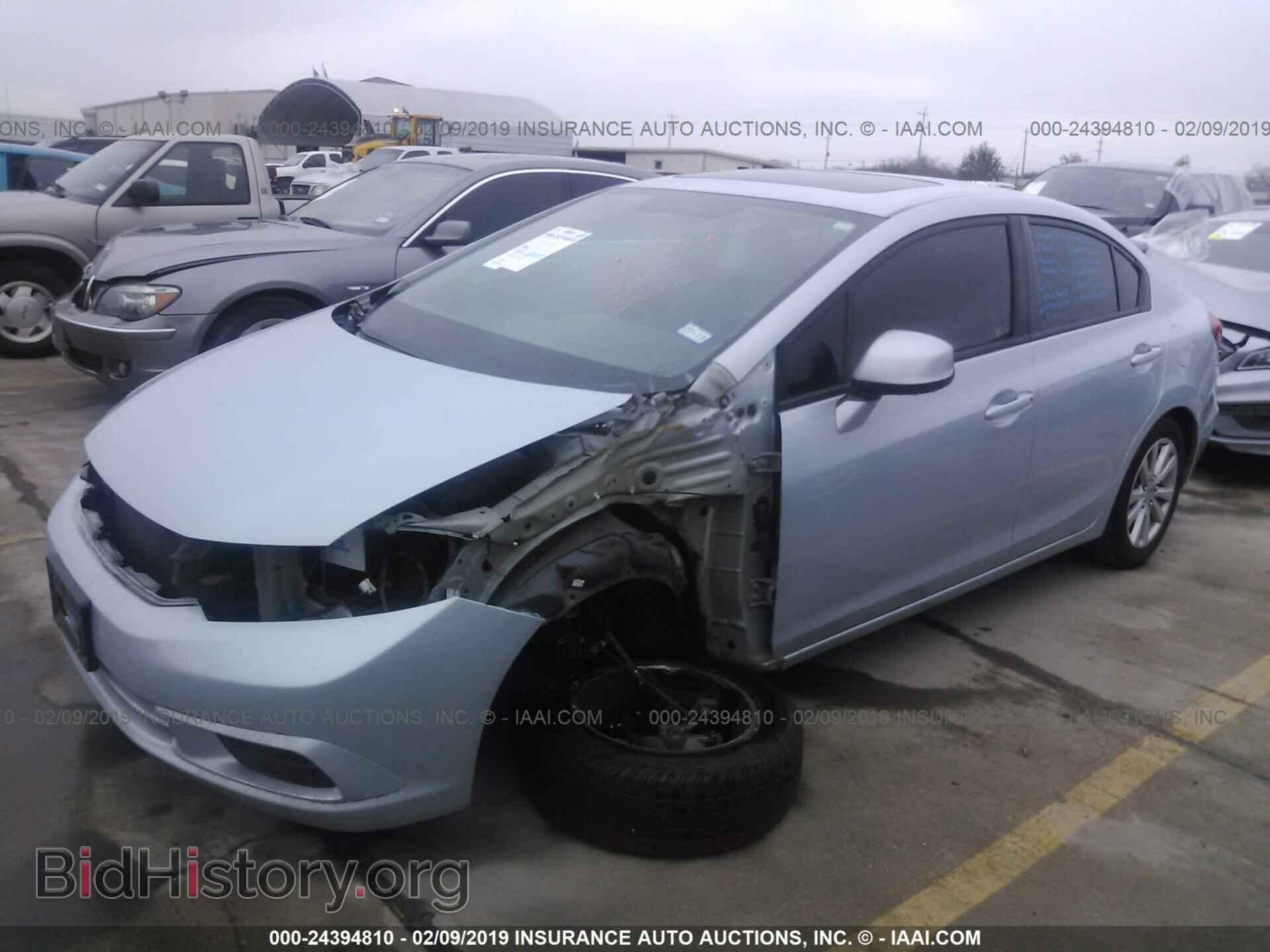 2012 HONDA CIVIC - VIN: 2HGFB2F92CH546113 - Photo 2