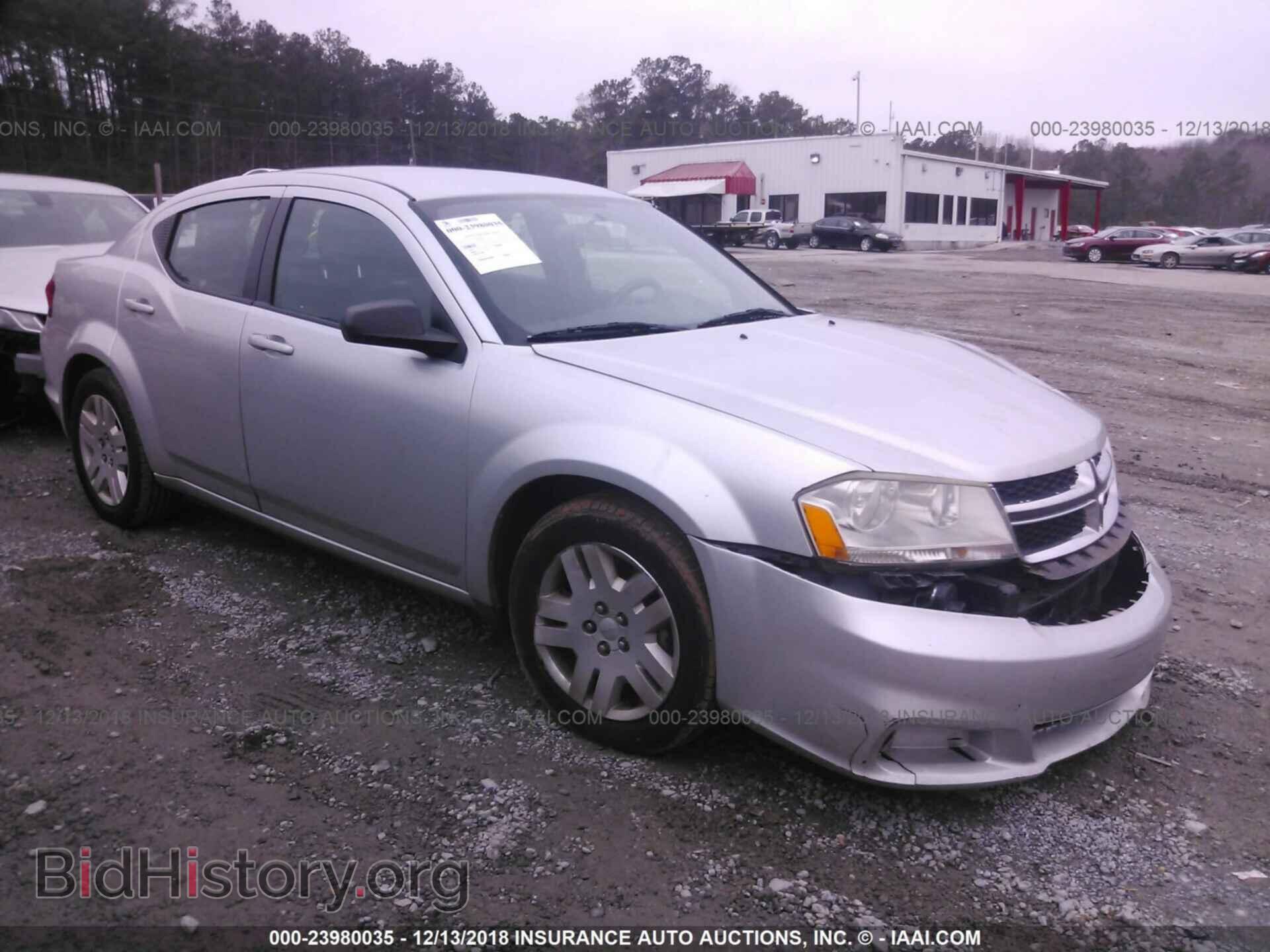 Photo 1C3CDZAB3CN102166 - DODGE AVENGER 2012