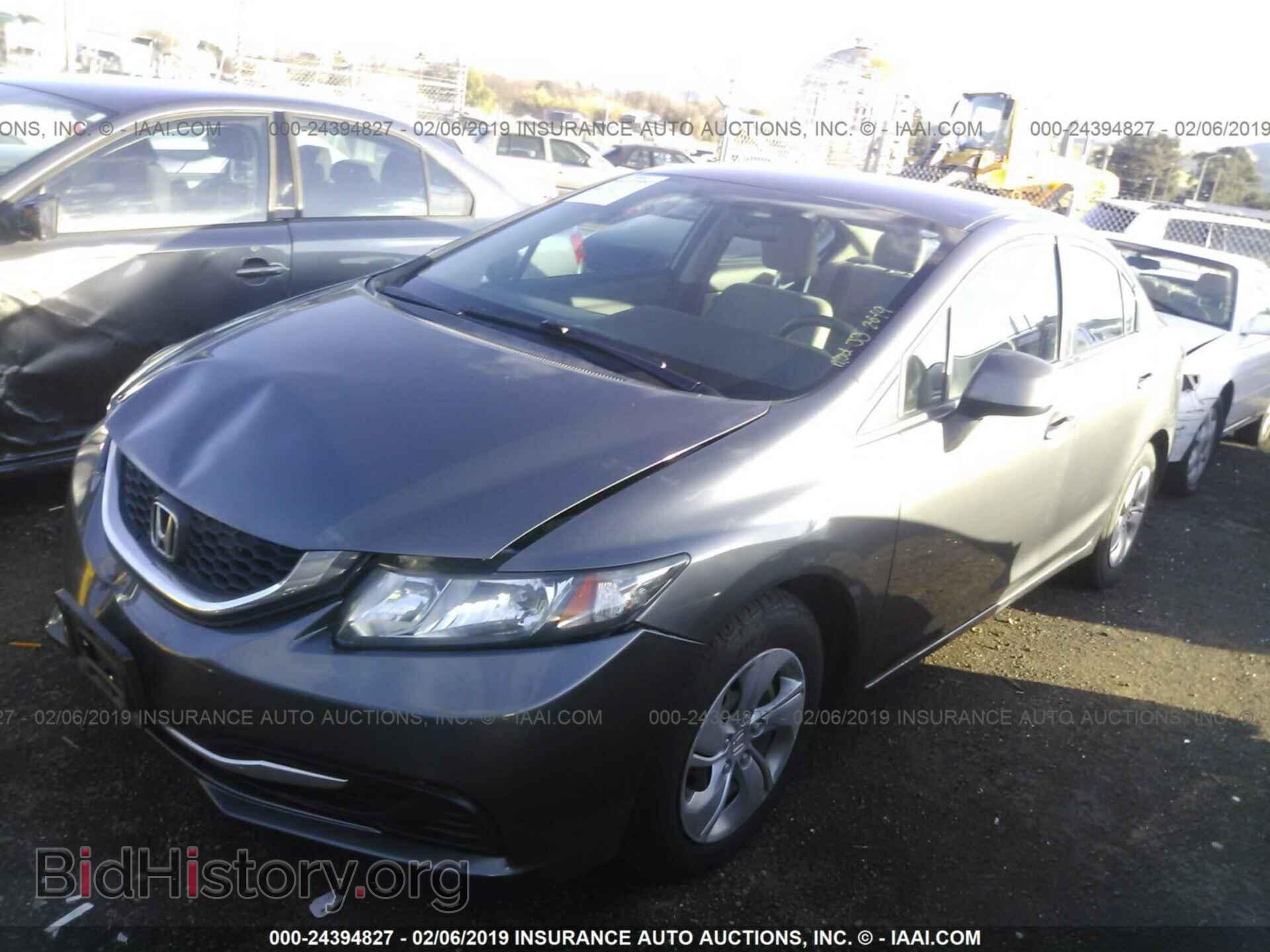 2013 HONDA CIVIC - VIN: 19XFB2F55DE262614 - Фото 2