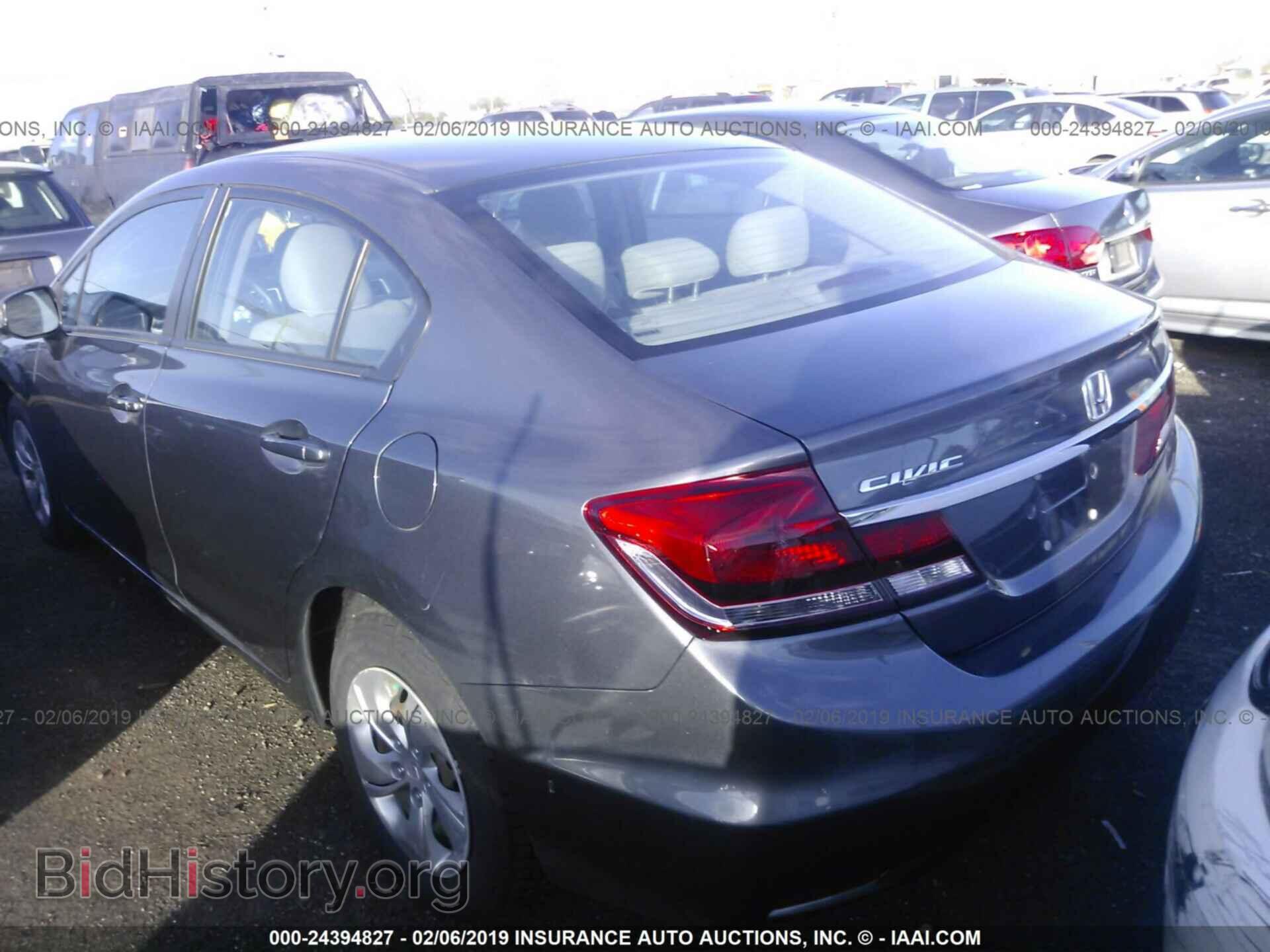 2013 HONDA CIVIC - VIN: 19XFB2F55DE262614 - Фото 3