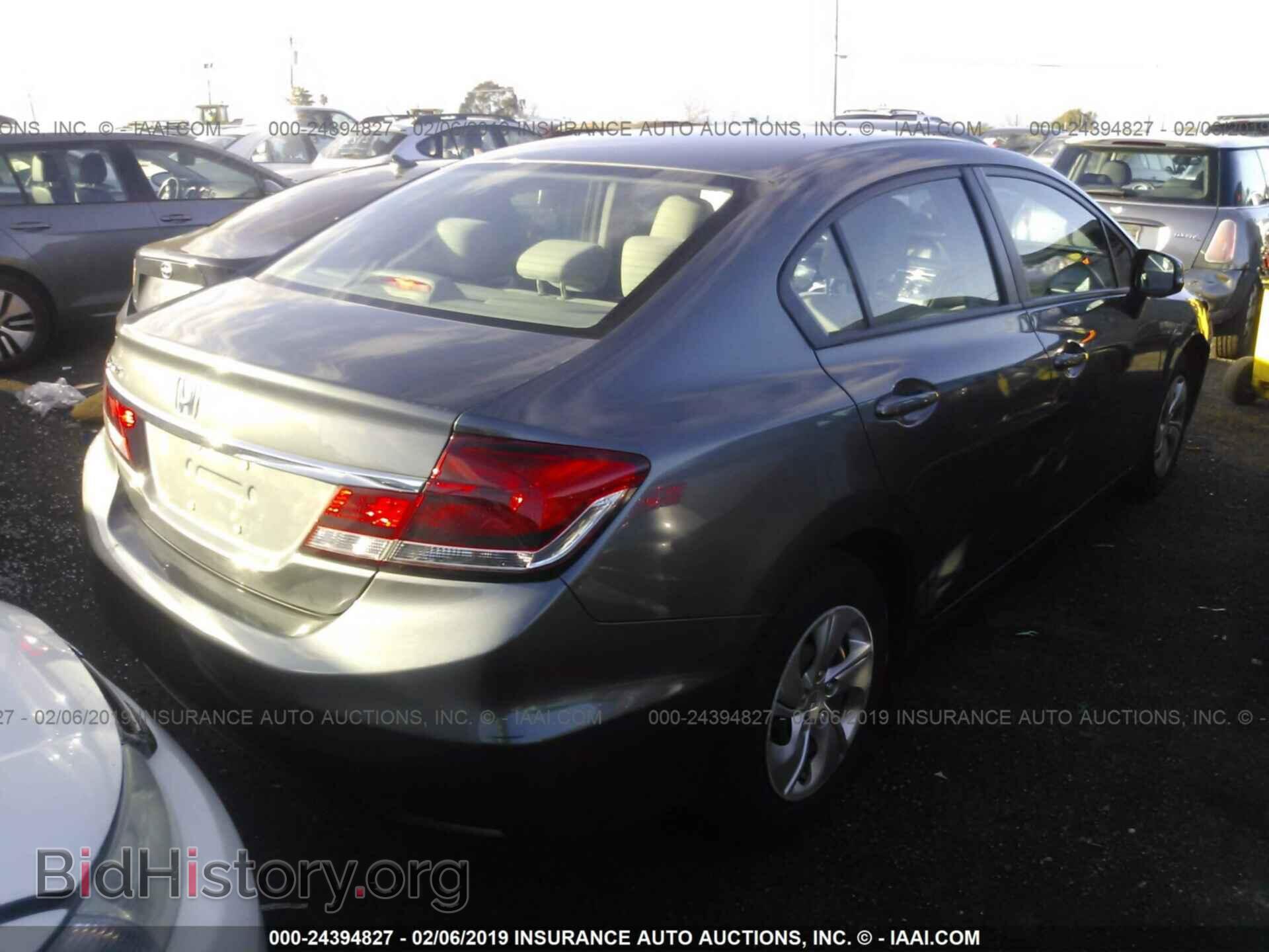 2013 HONDA CIVIC - VIN: 19XFB2F55DE262614 - Фото 4
