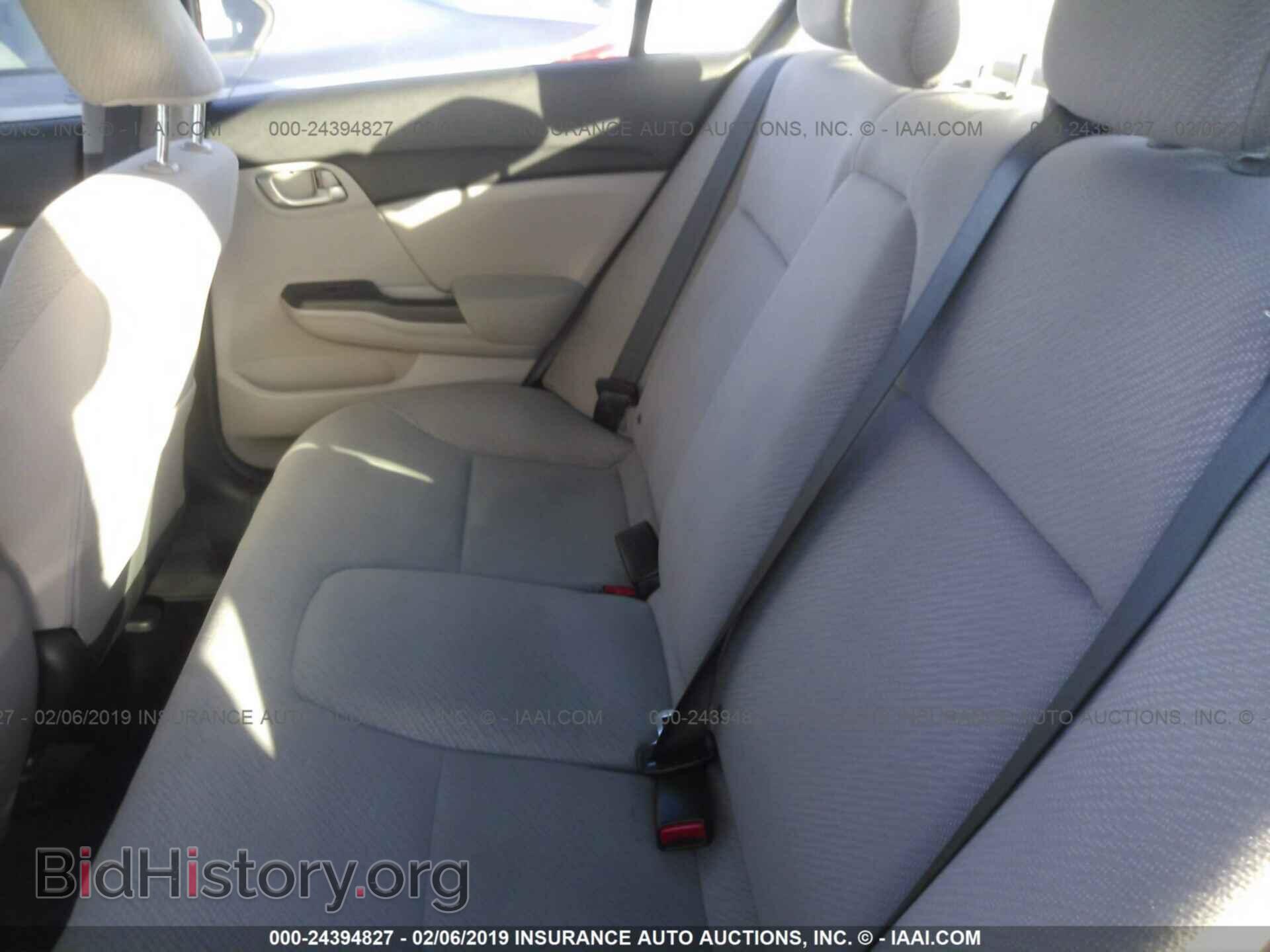 2013 HONDA CIVIC - VIN: 19XFB2F55DE262614 - Фото 7