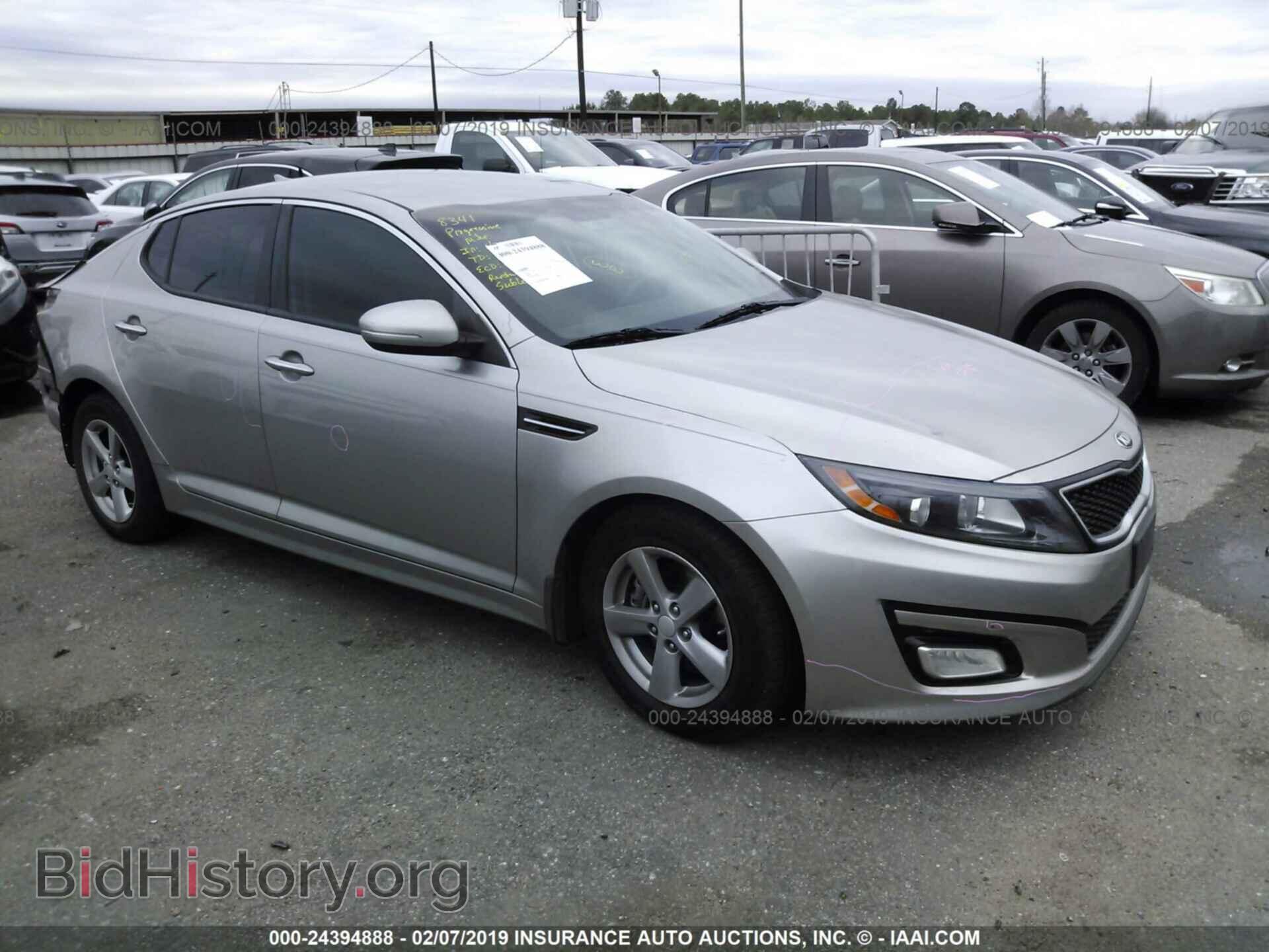 Фотография 5XXGM4A73FG365821 - KIA OPTIMA 2015