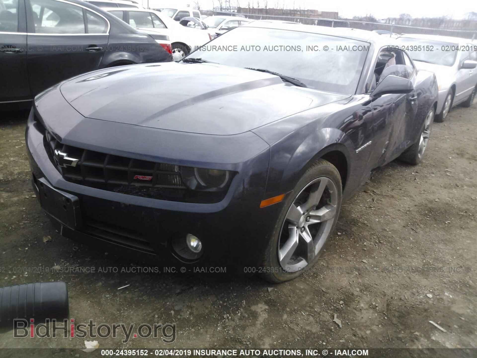 2012 CHEVROLET CAMARO - VIN: 2G1FB1E34C9193821 - Фото 2