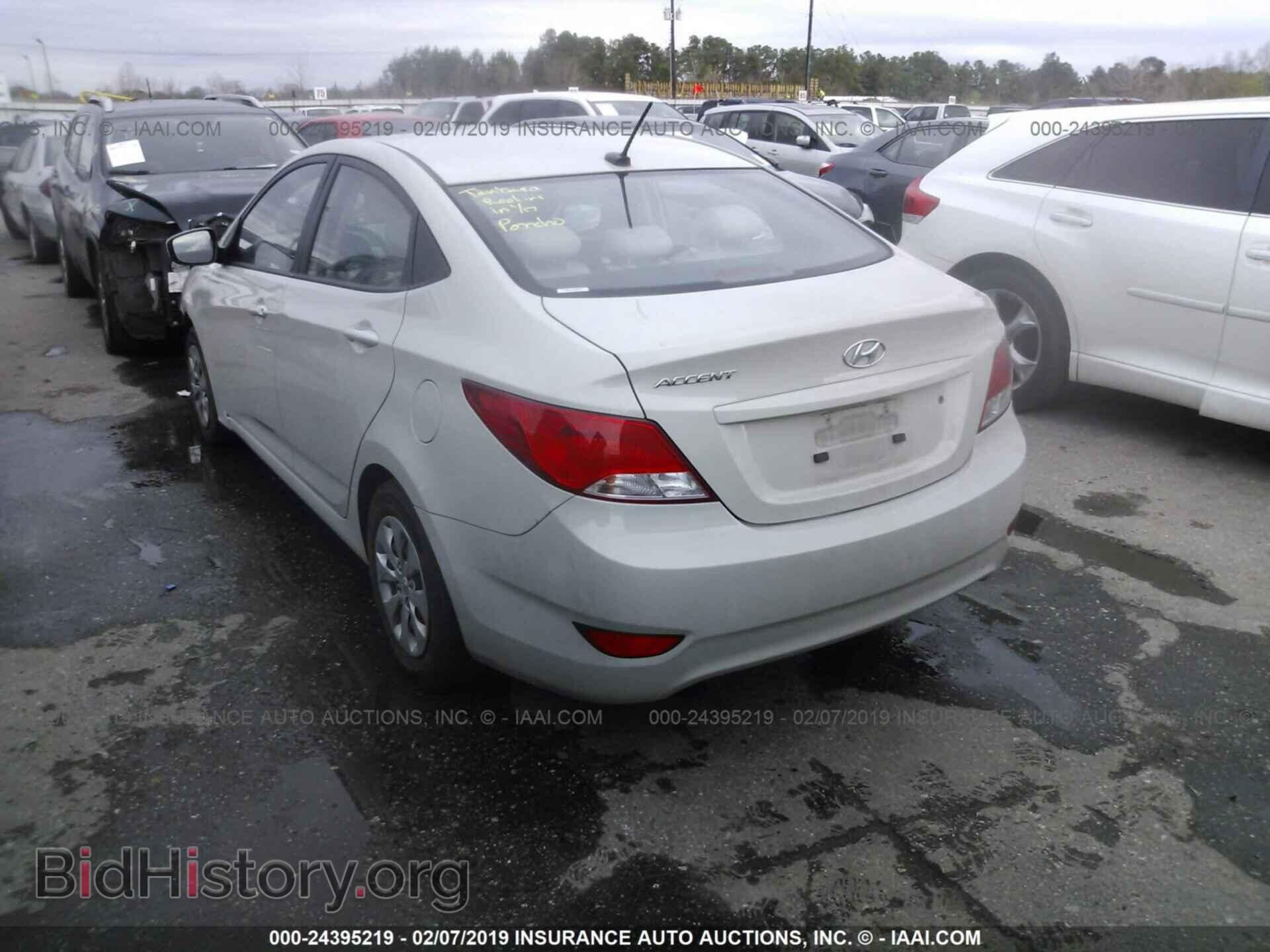 2016 HYUNDAI ACCENT - VIN: KMHCT4AE3GU119956 - Фото 3