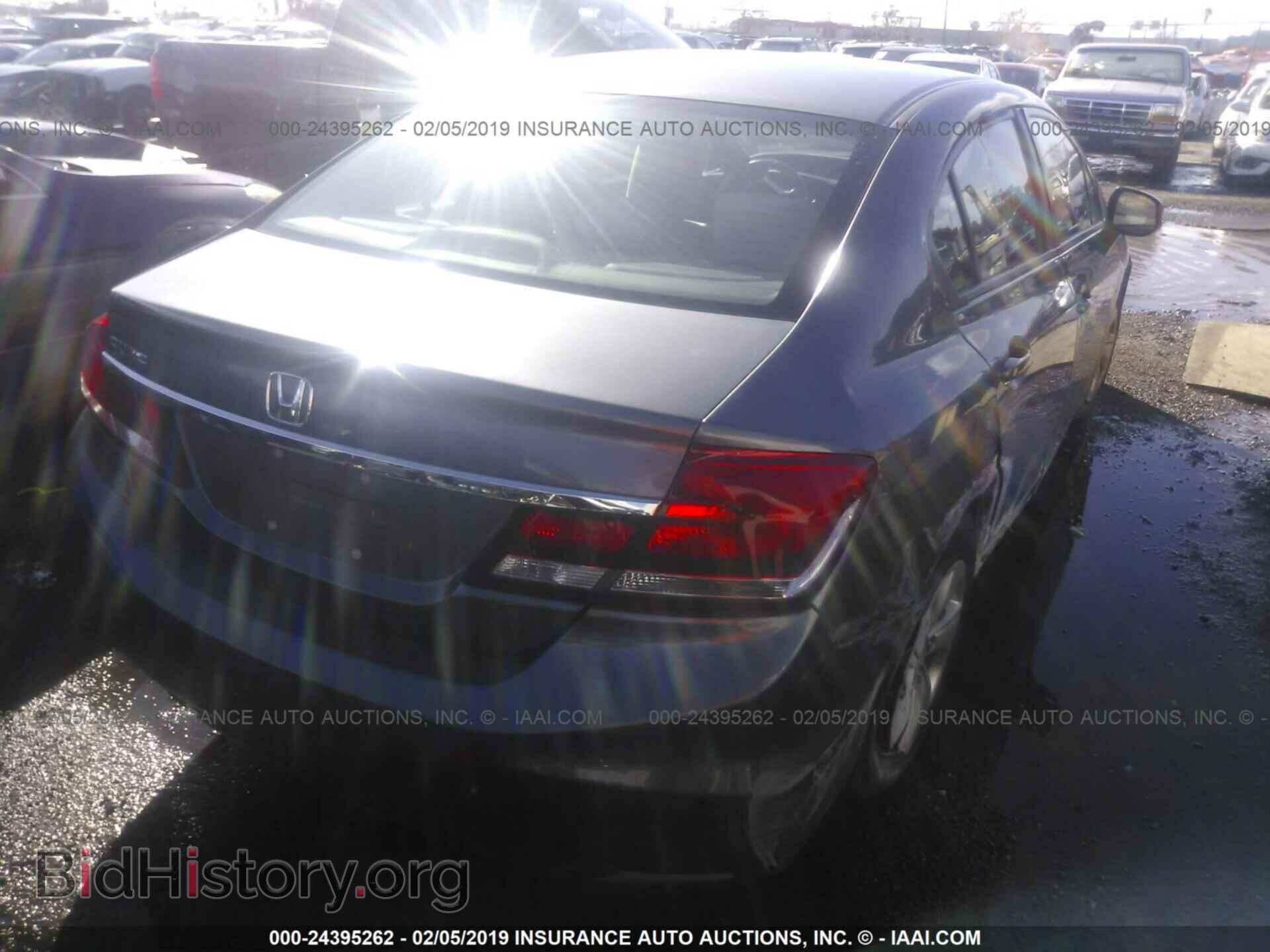 2013 HONDA CIVIC - VIN: 19XFB2F5XDE215319 - Фото 4