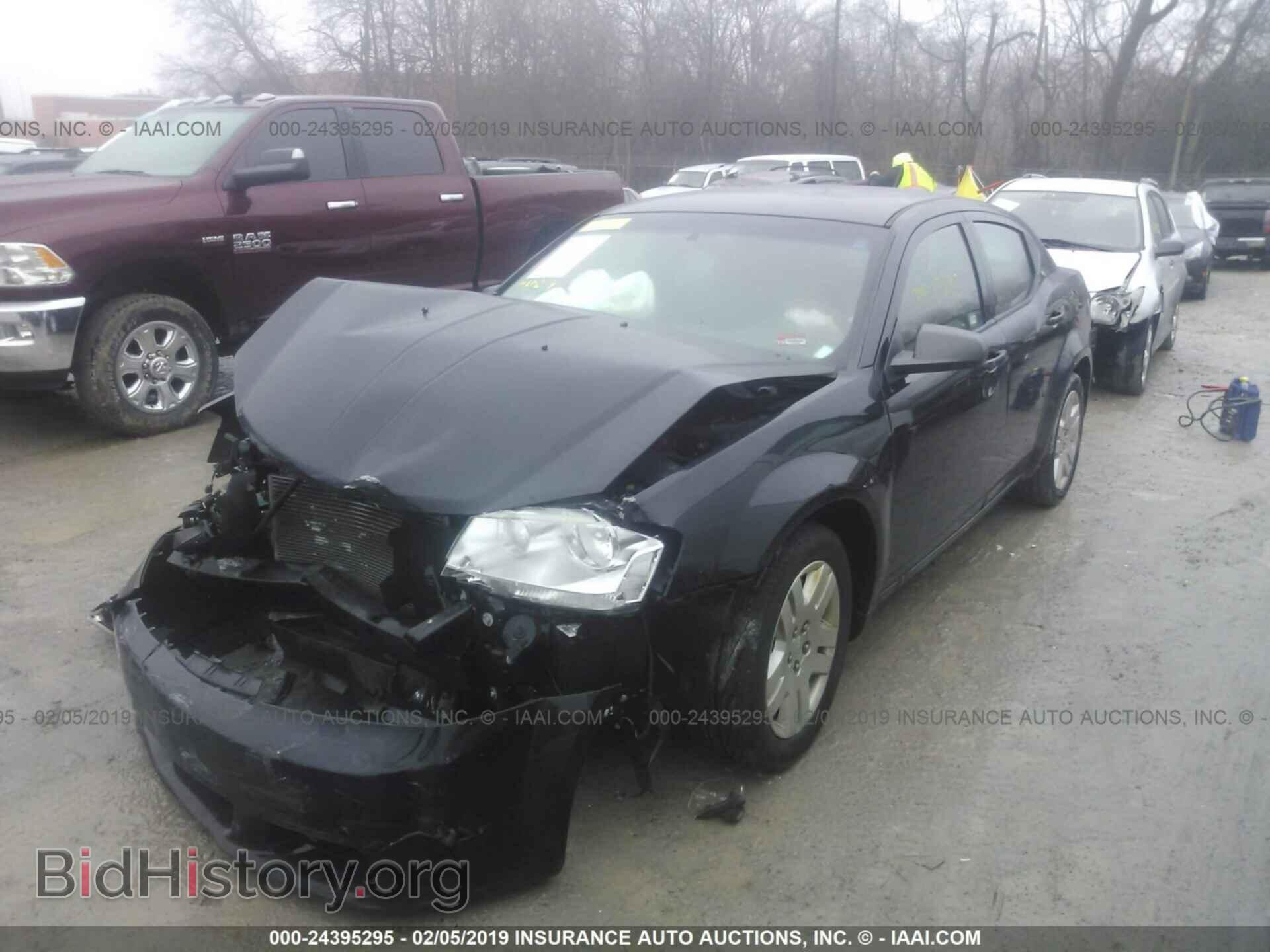 2014 DODGE AVENGER - VIN: 1C3CDZAB9EN126703 - Фото 2