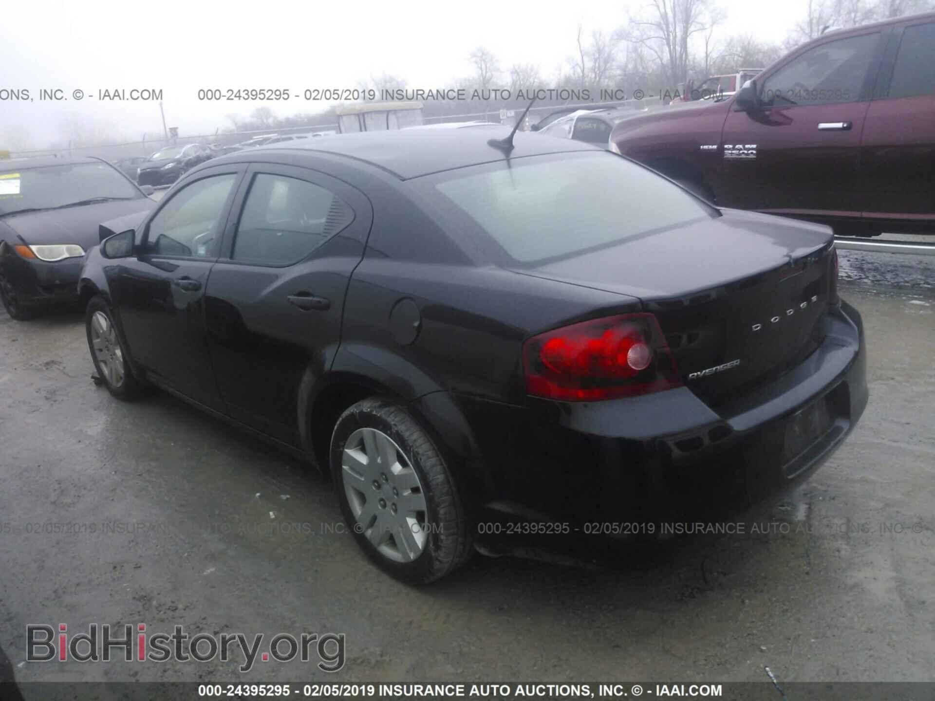 2014 DODGE AVENGER - VIN: 1C3CDZAB9EN126703 - Фото 3