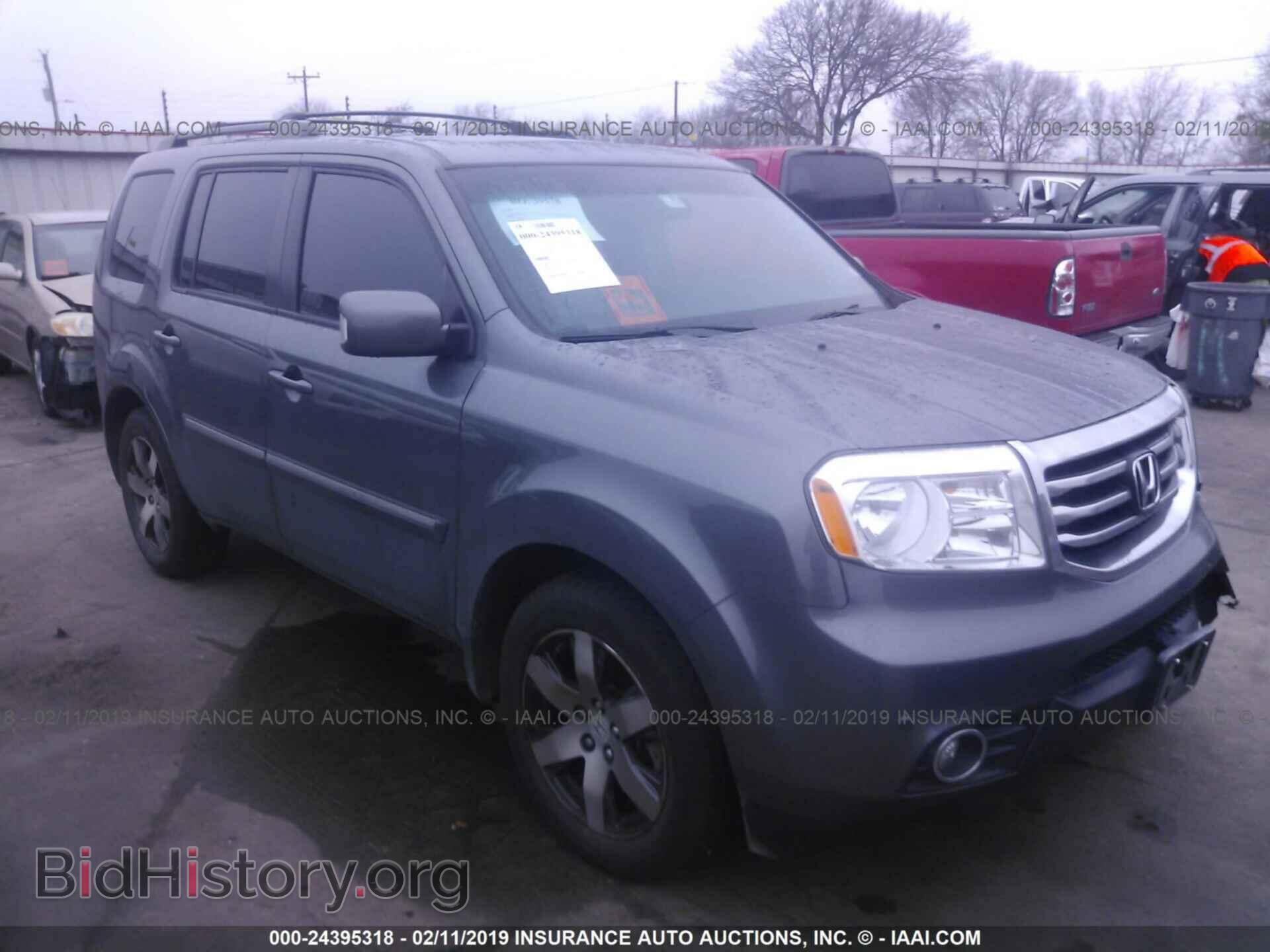 Photo 5FNYF4H96CB011098 - HONDA PILOT 2012